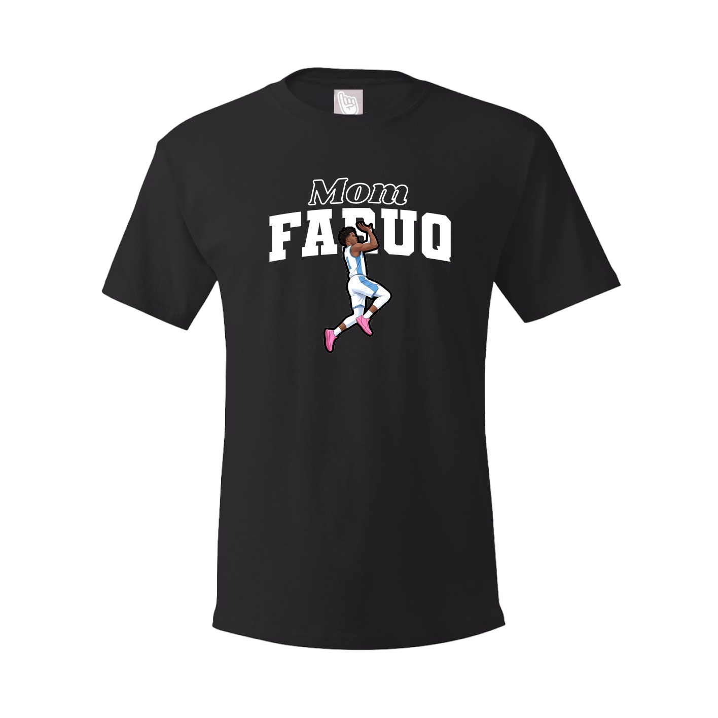 Youth Tee — Mothers Day Block in Black