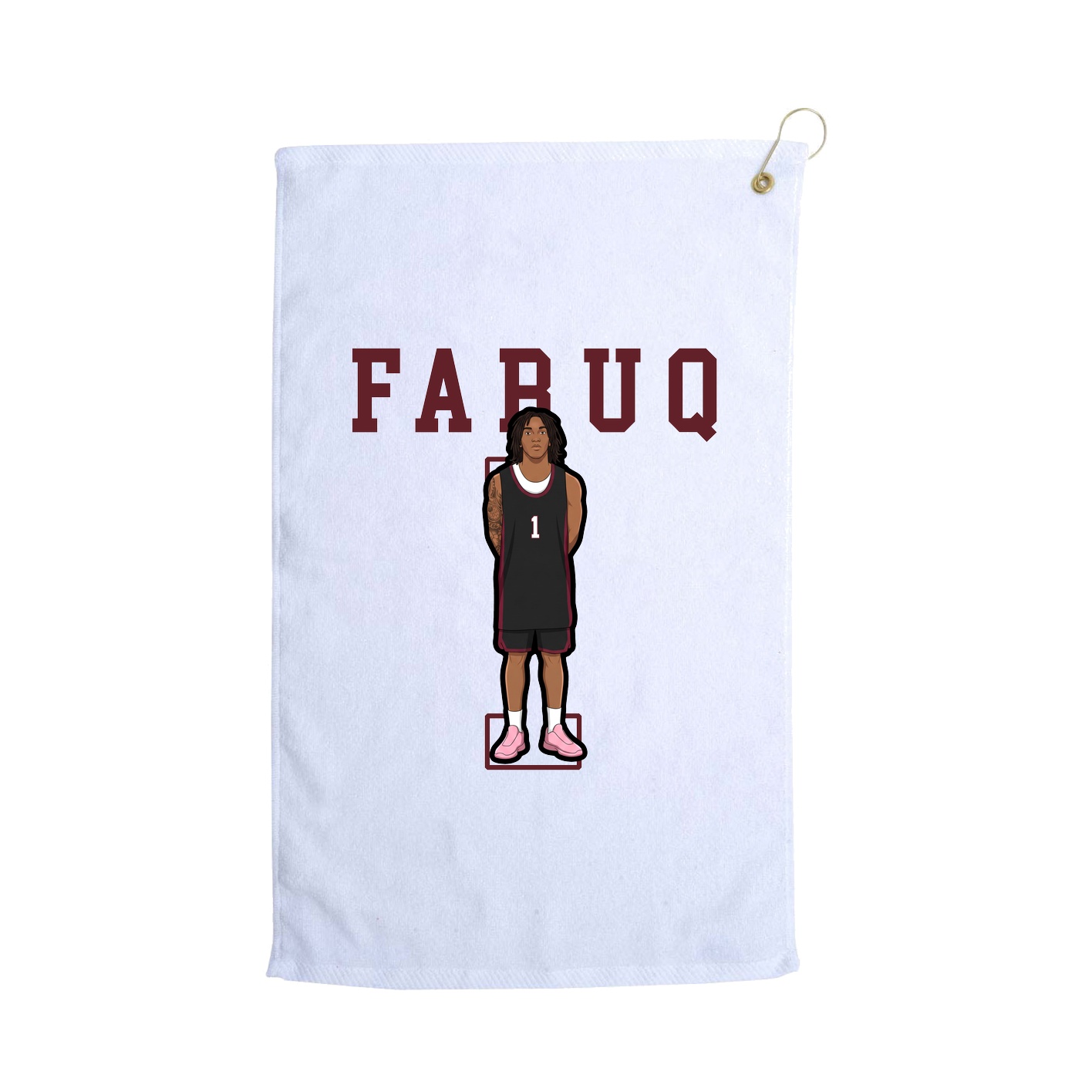 Golf Towel — Shirsey in White