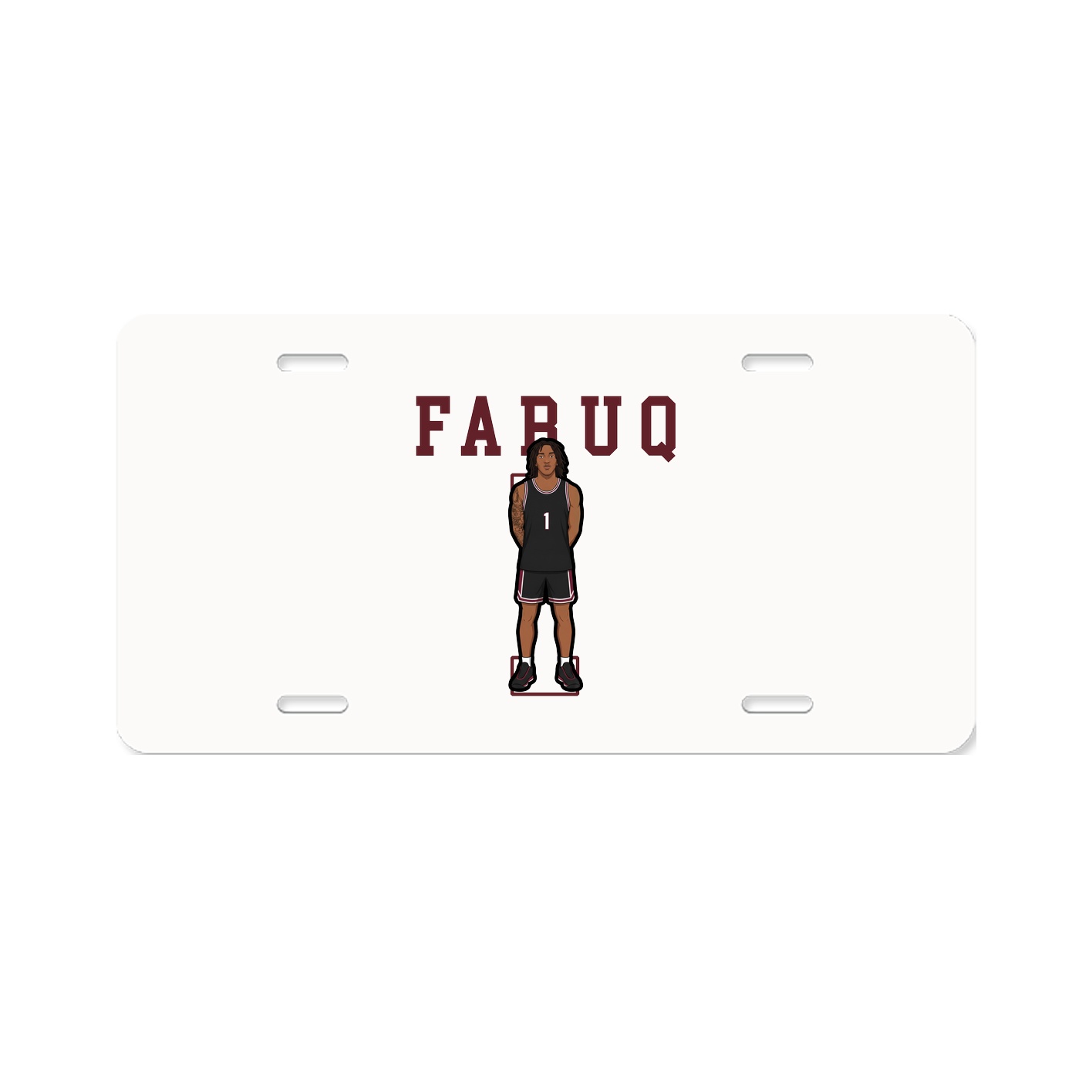 License Plate — Shirsey in Classic