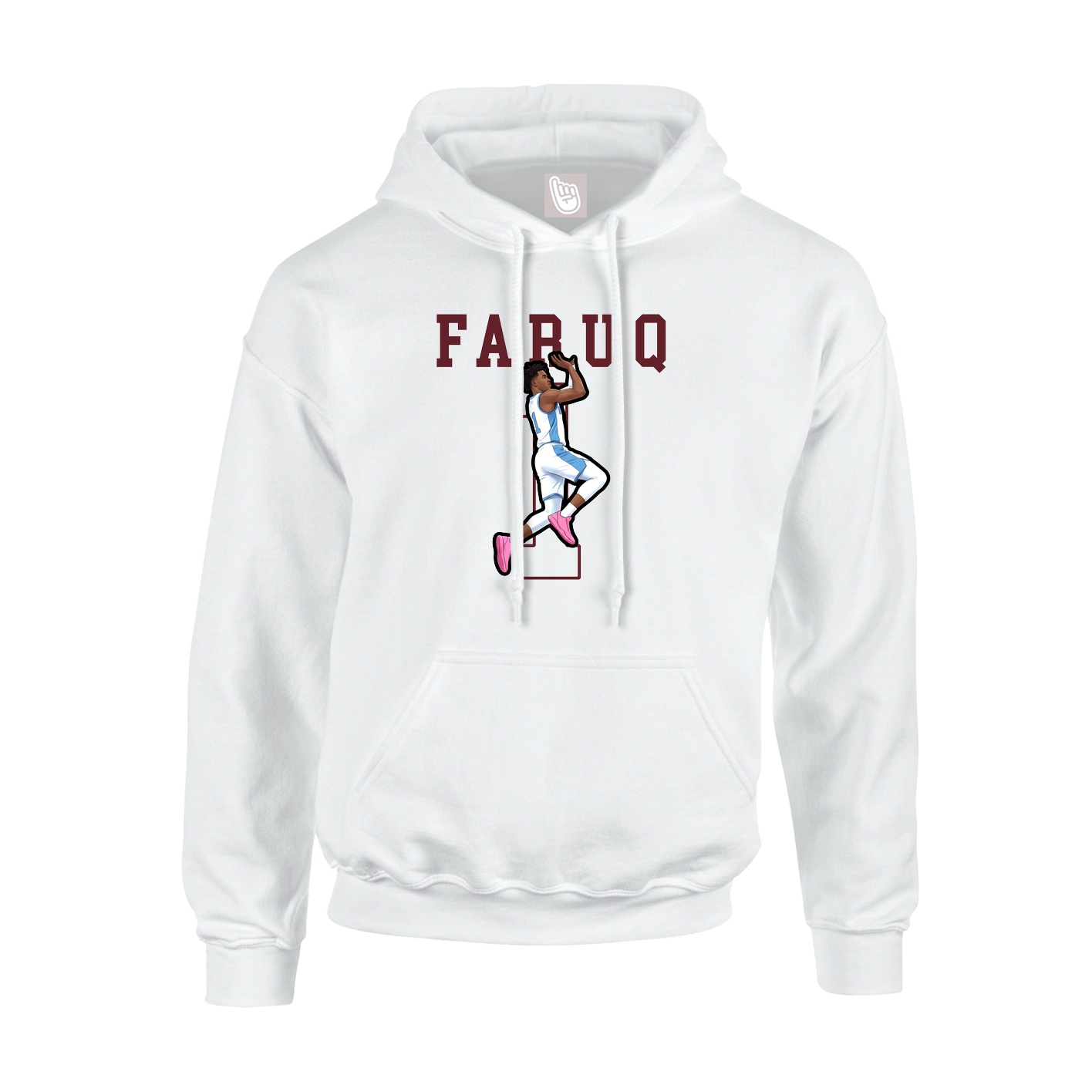 Hoodie — Shirsey in White