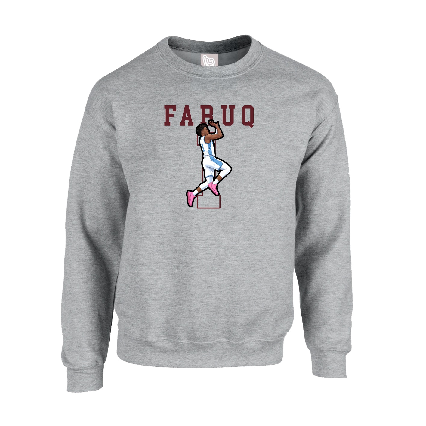 Fleece Crew — Shirsey in Grey