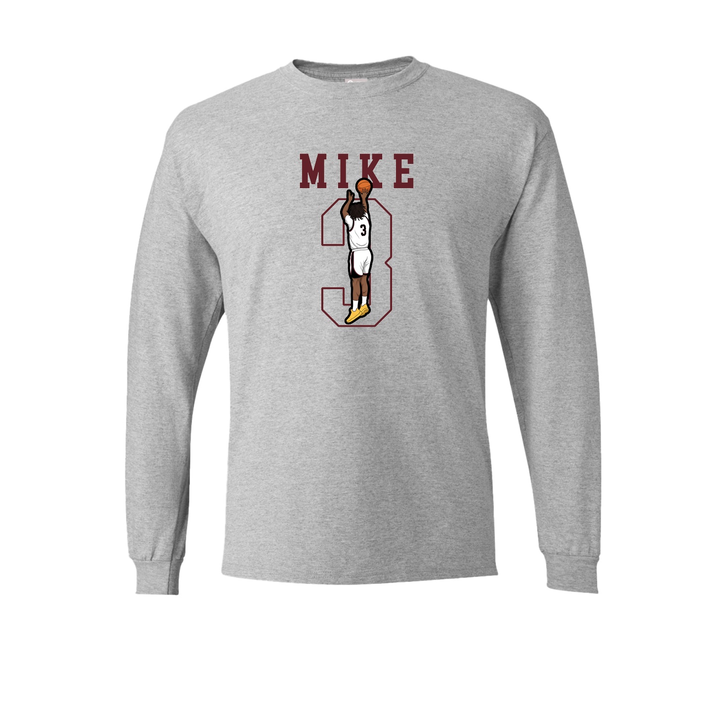 Long Sleeve Tee — Shirsey in Grey