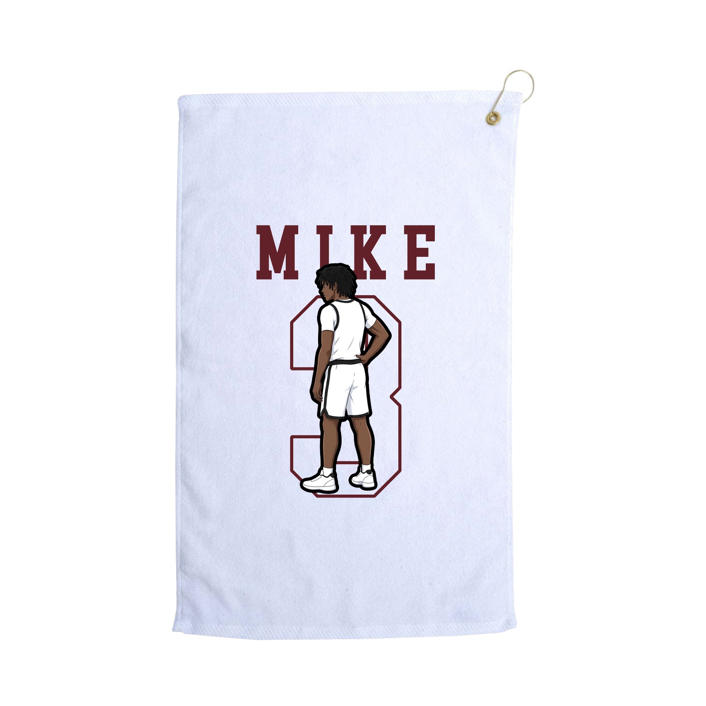 Golf Towel — Shirsey in White