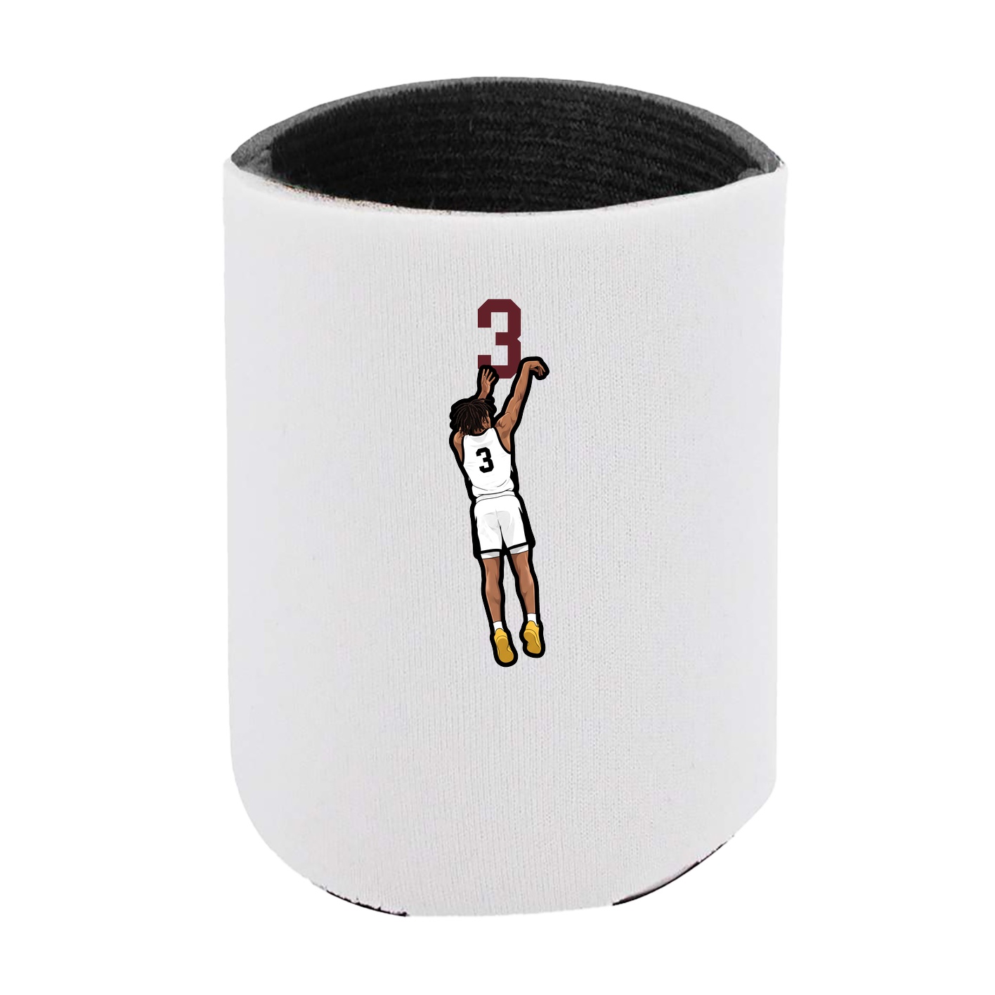 Can Holder — Number Top in White