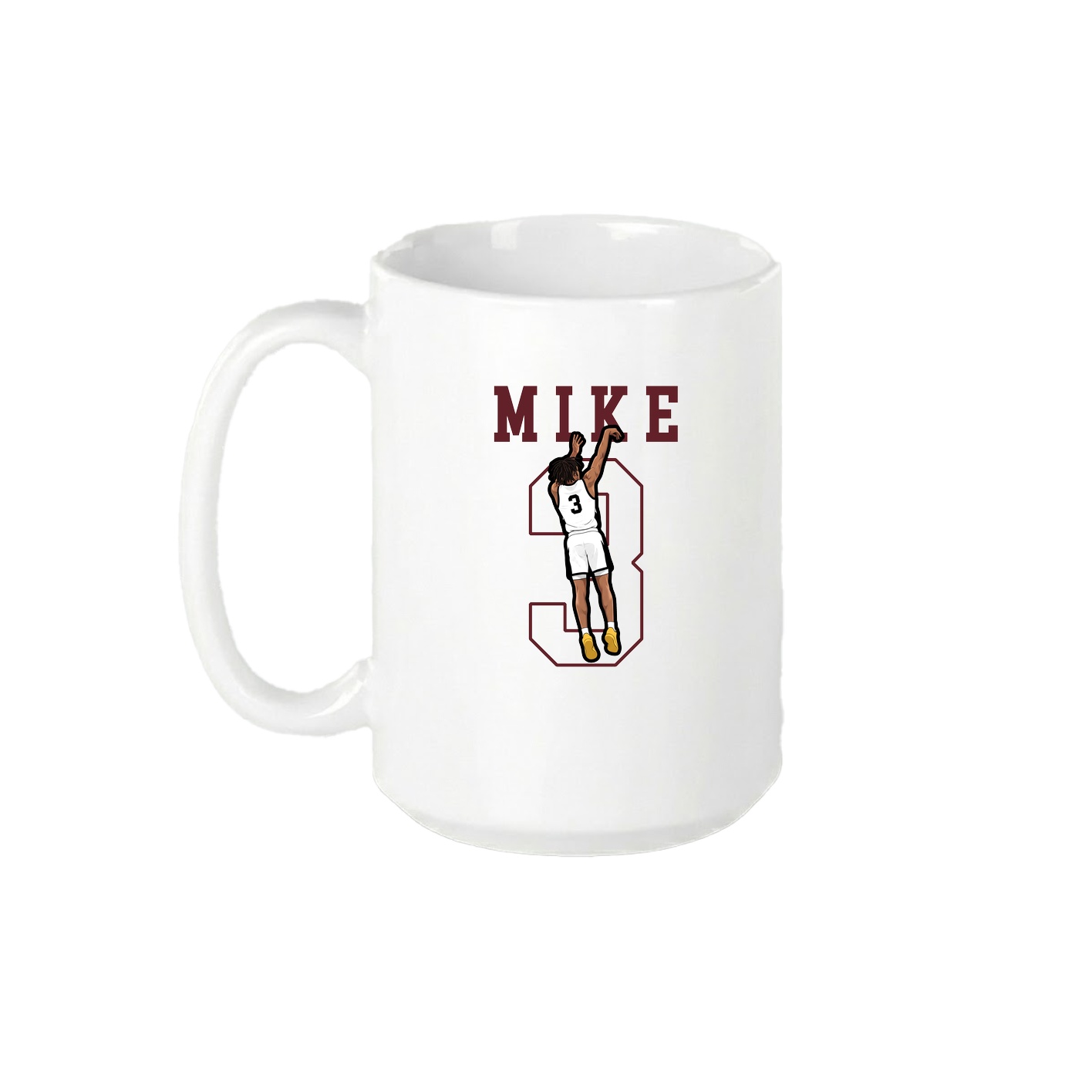 15oz Coffee Mug — Shirsey in White