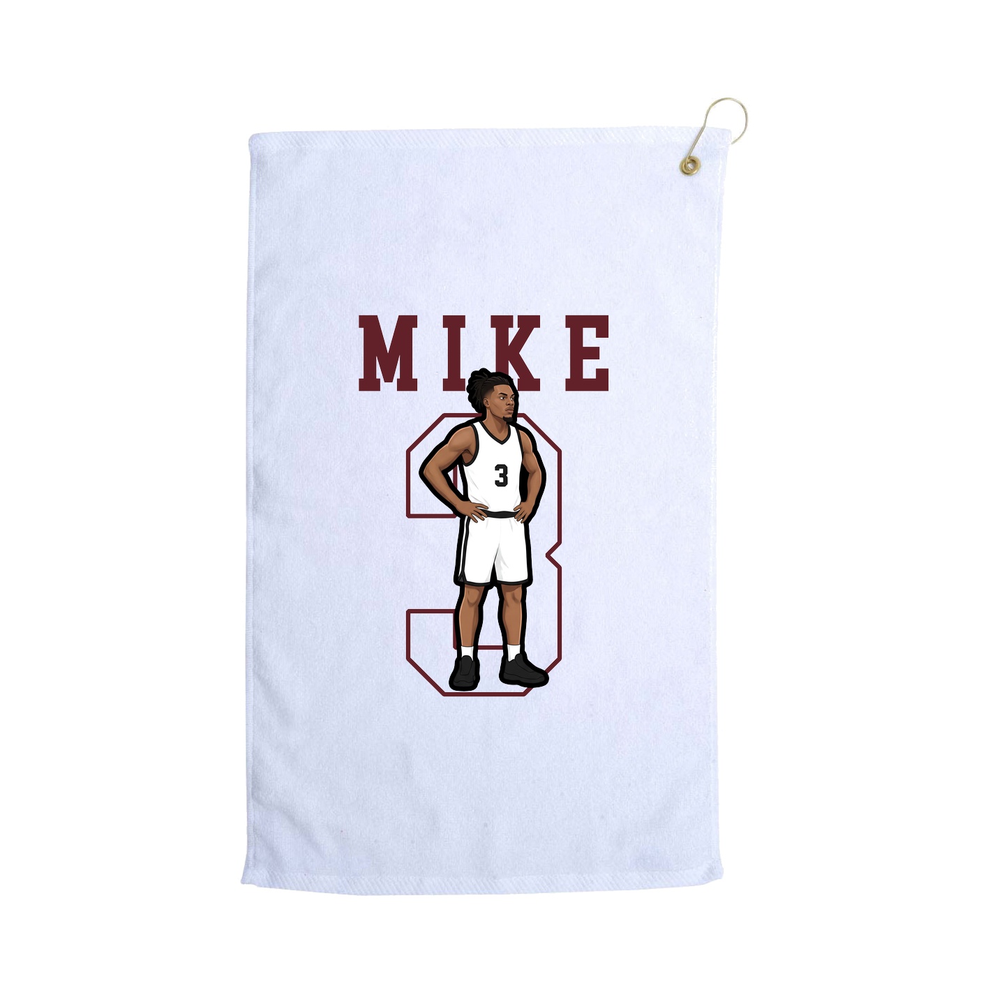 Golf Towel — Shirsey in White