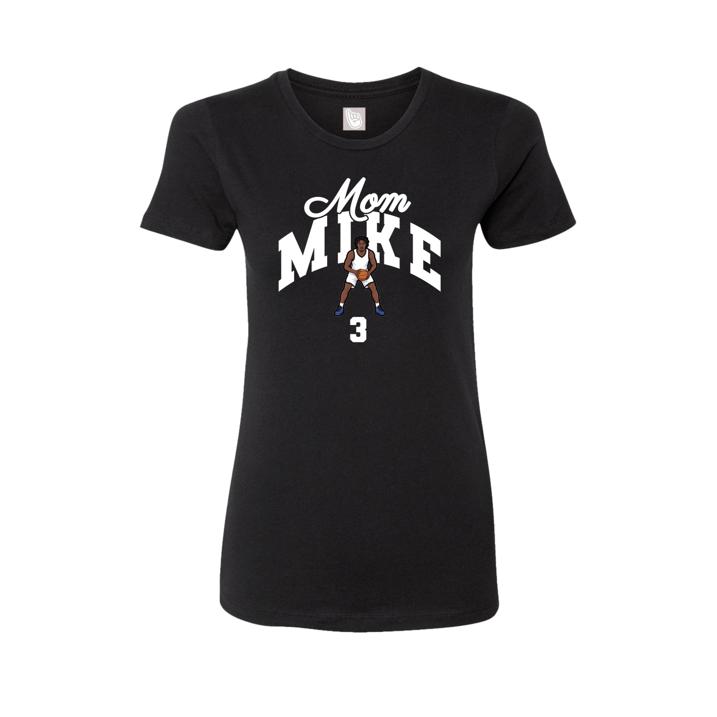 Womens Tee — Mothers Day Arch in Black