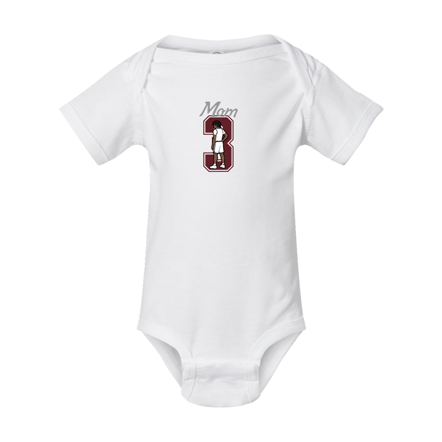 Baby Onesie — Mothers Day Shirsey in White