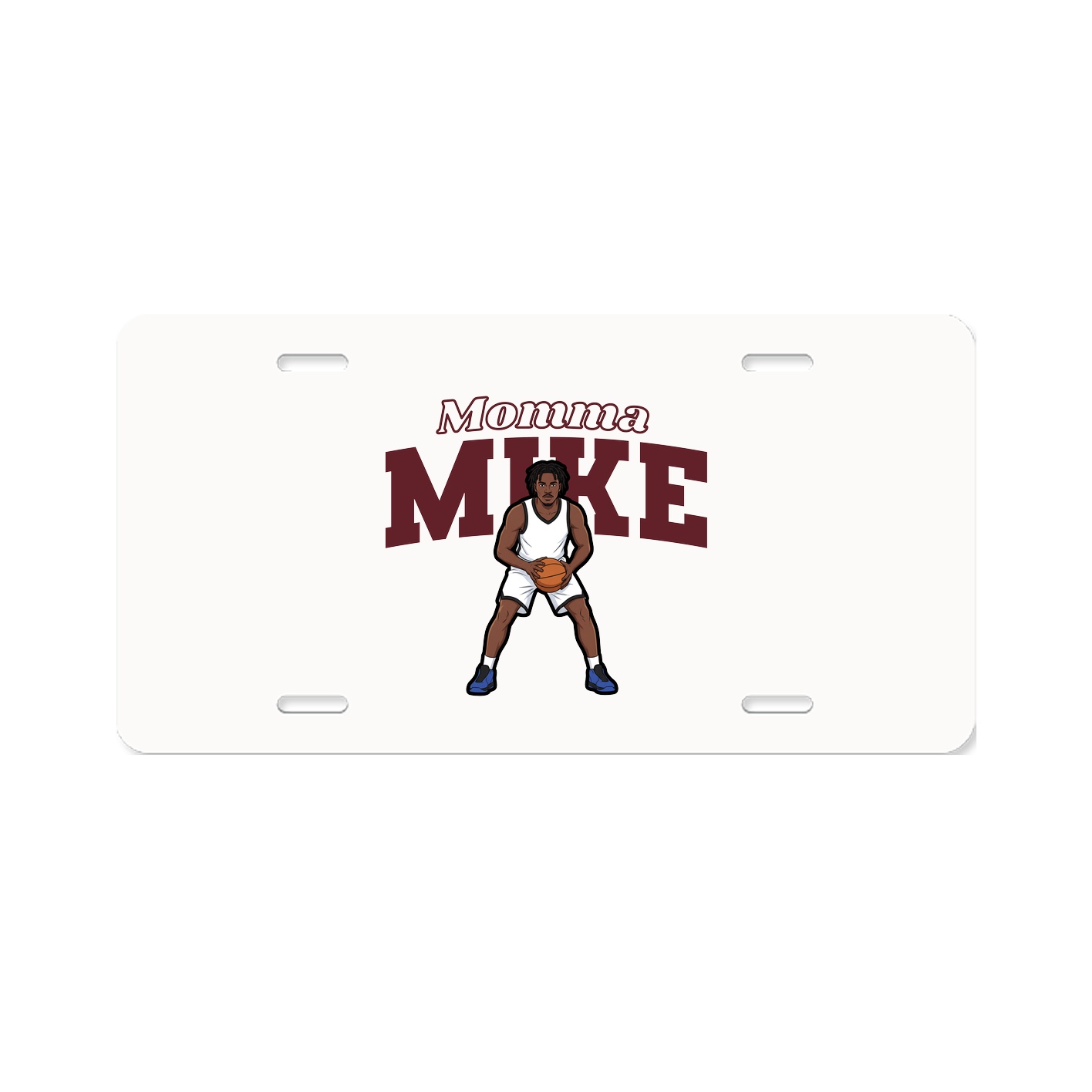 License Plate — Mothers Day Block in Classic