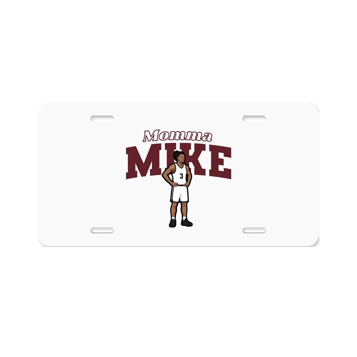 License Plate — Mothers Day Block in Classic
