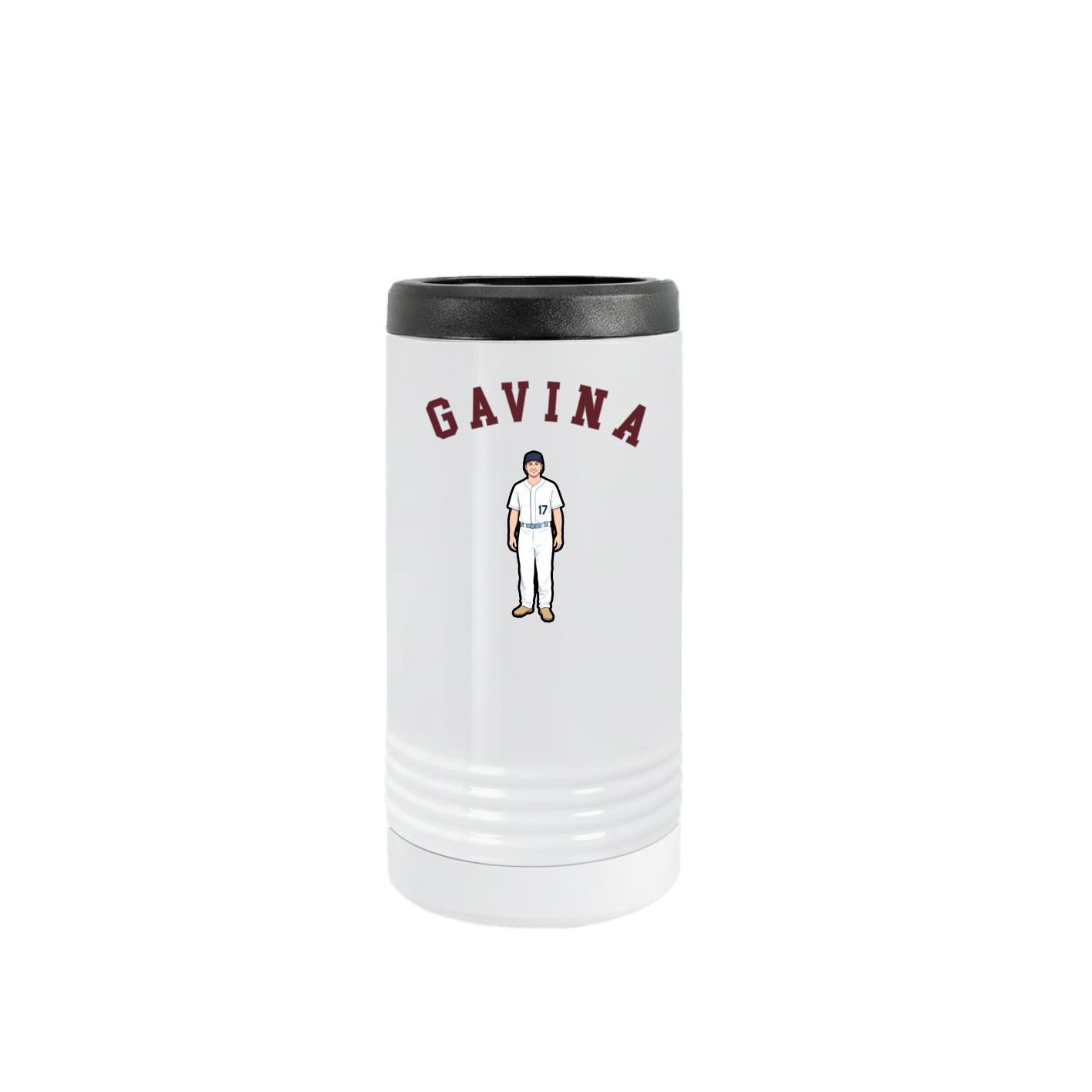 Slim Beverage Holder — Shirsey Arch in White