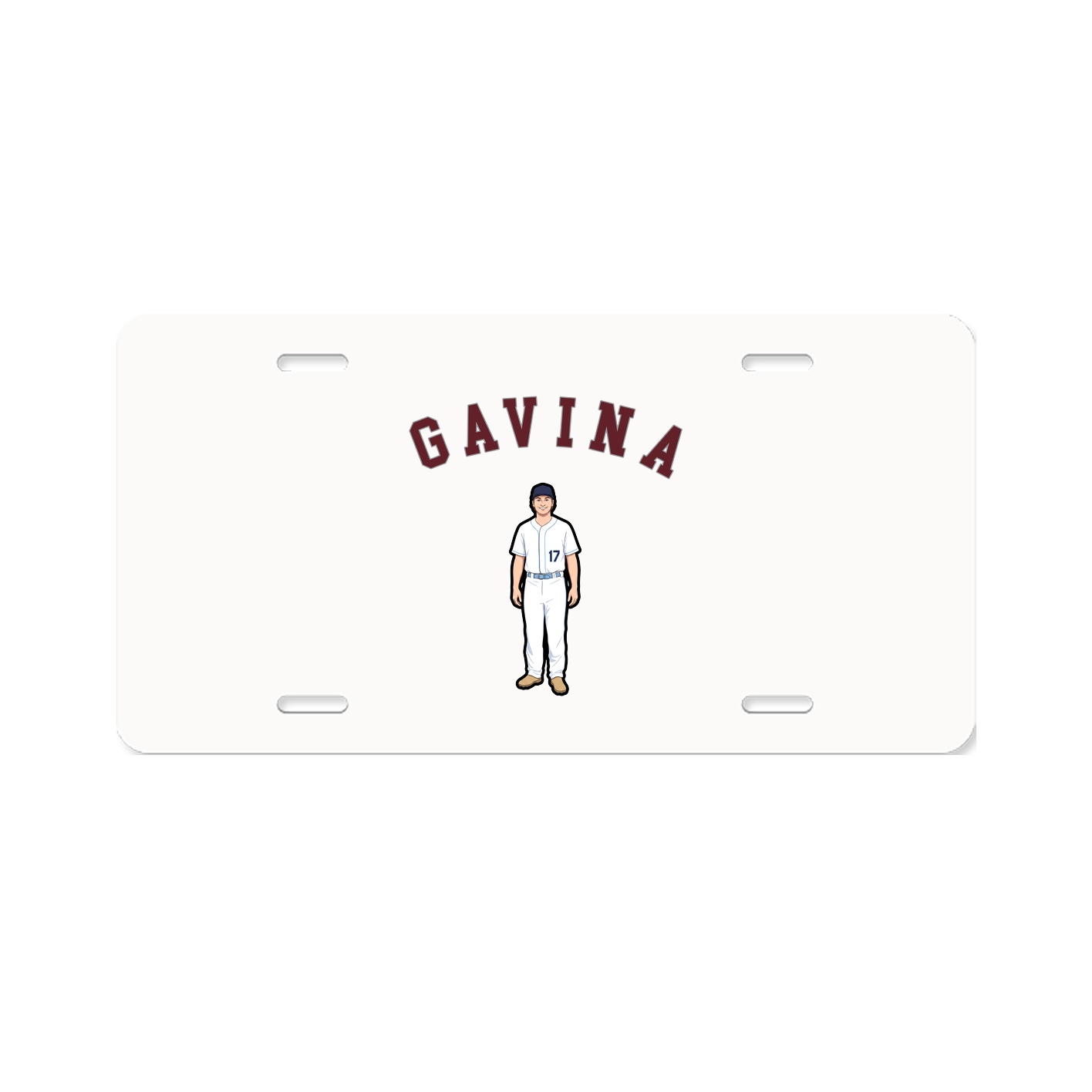 License Plate — Shirsey Arch in Classic