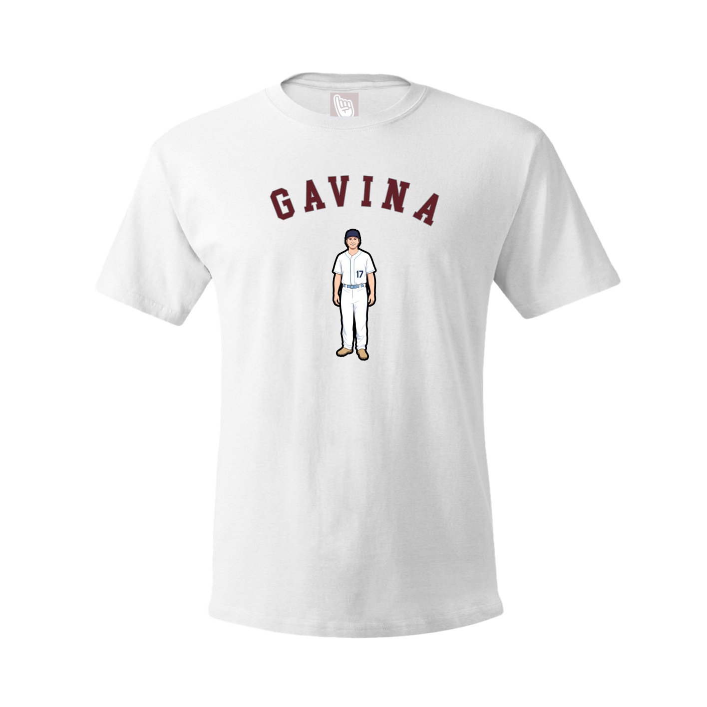 Tee — Shirsey Arch in White