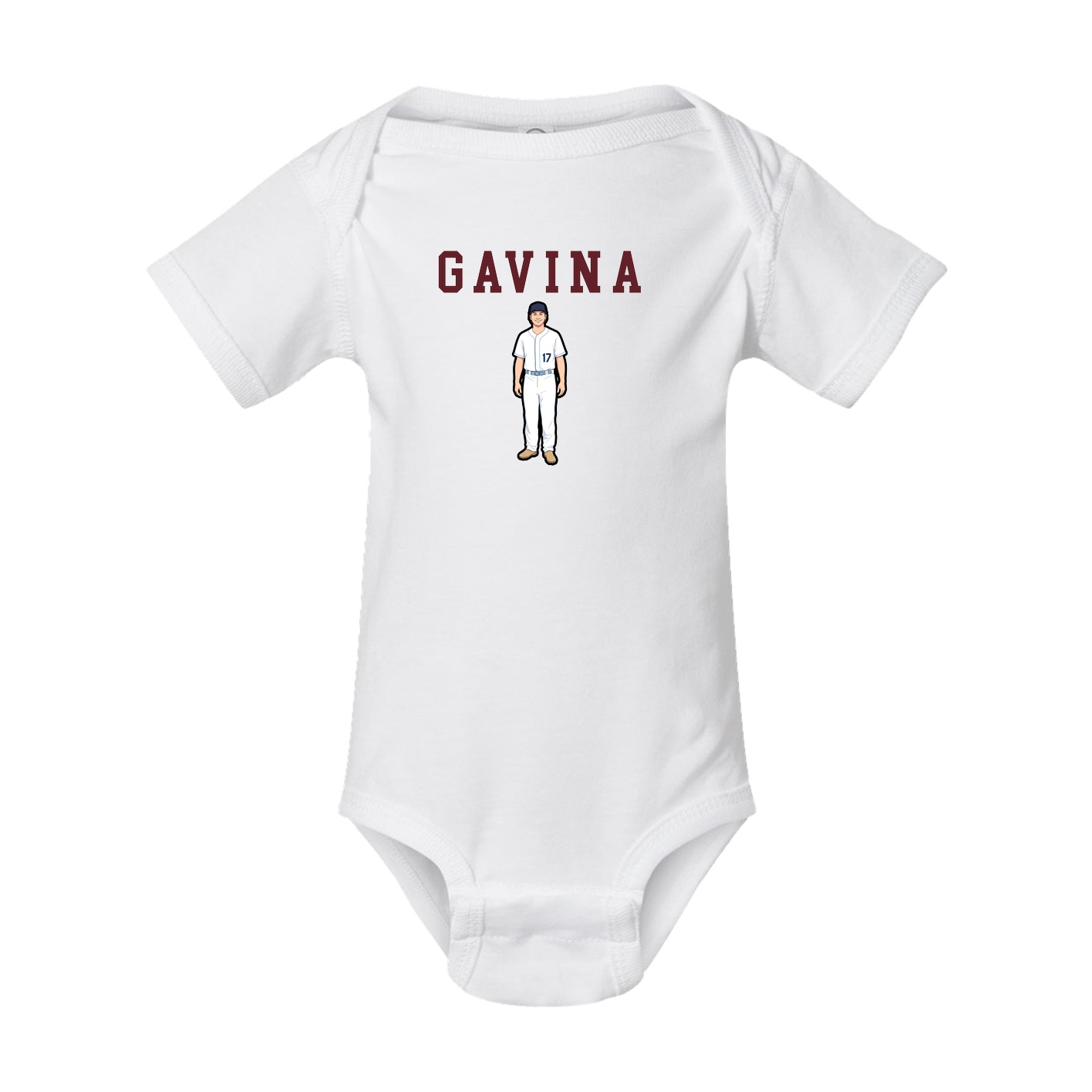 Baby Onesie — Shirsey in White
