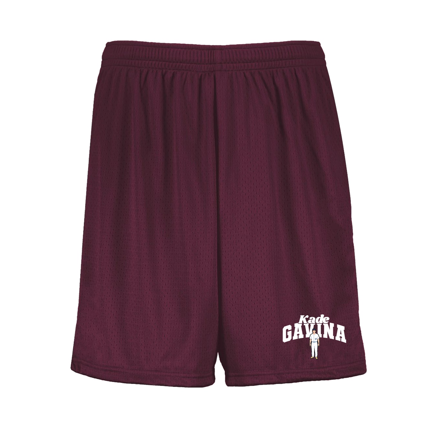 Shorts — Signature Arch in Maroon