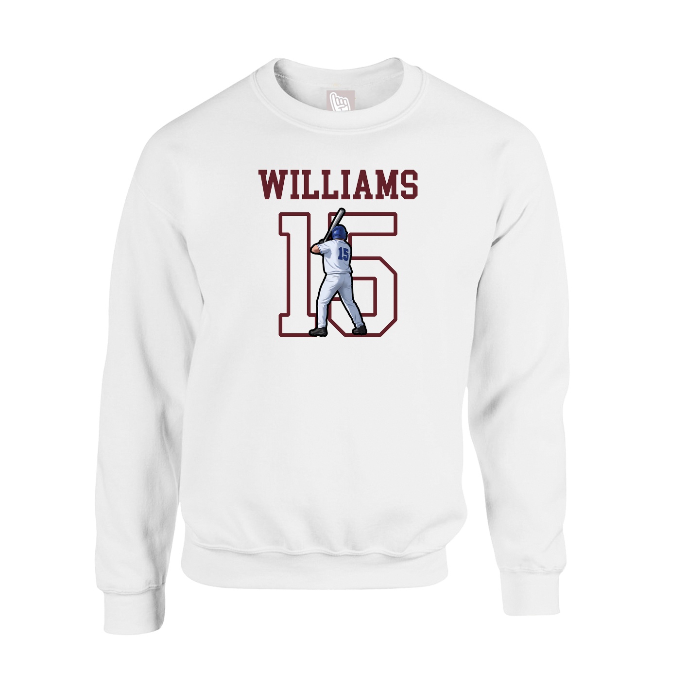 Fleece Crew — Shirsey in White