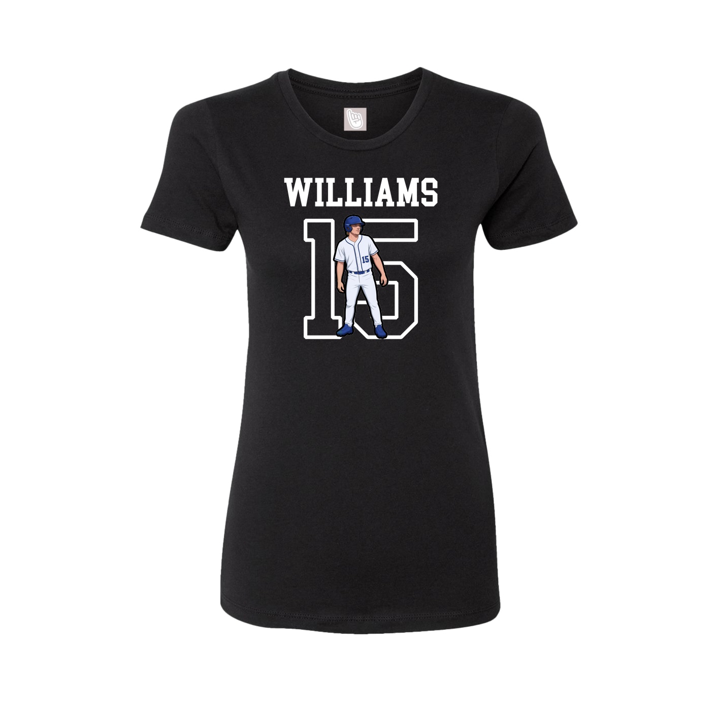 Fitted Women's Tee — Shirsey in Black