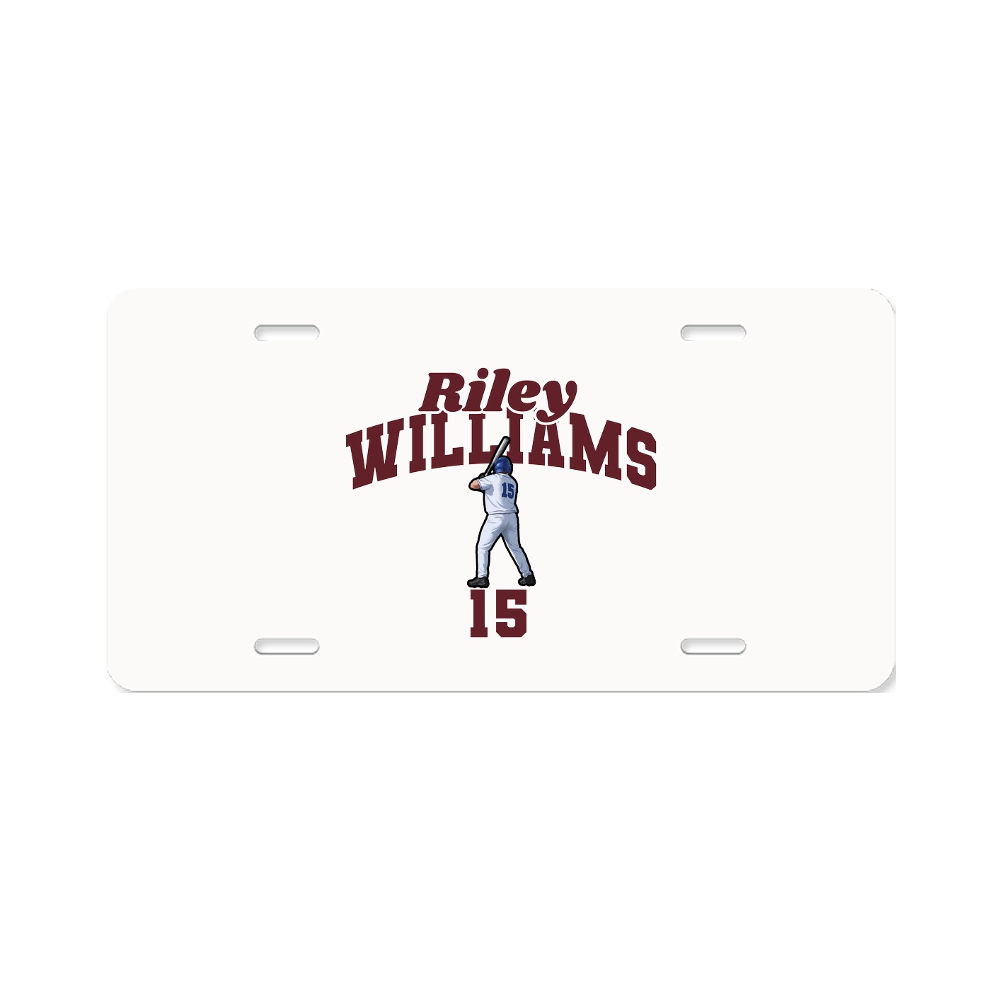 License Plate — Signature Arch in Classic