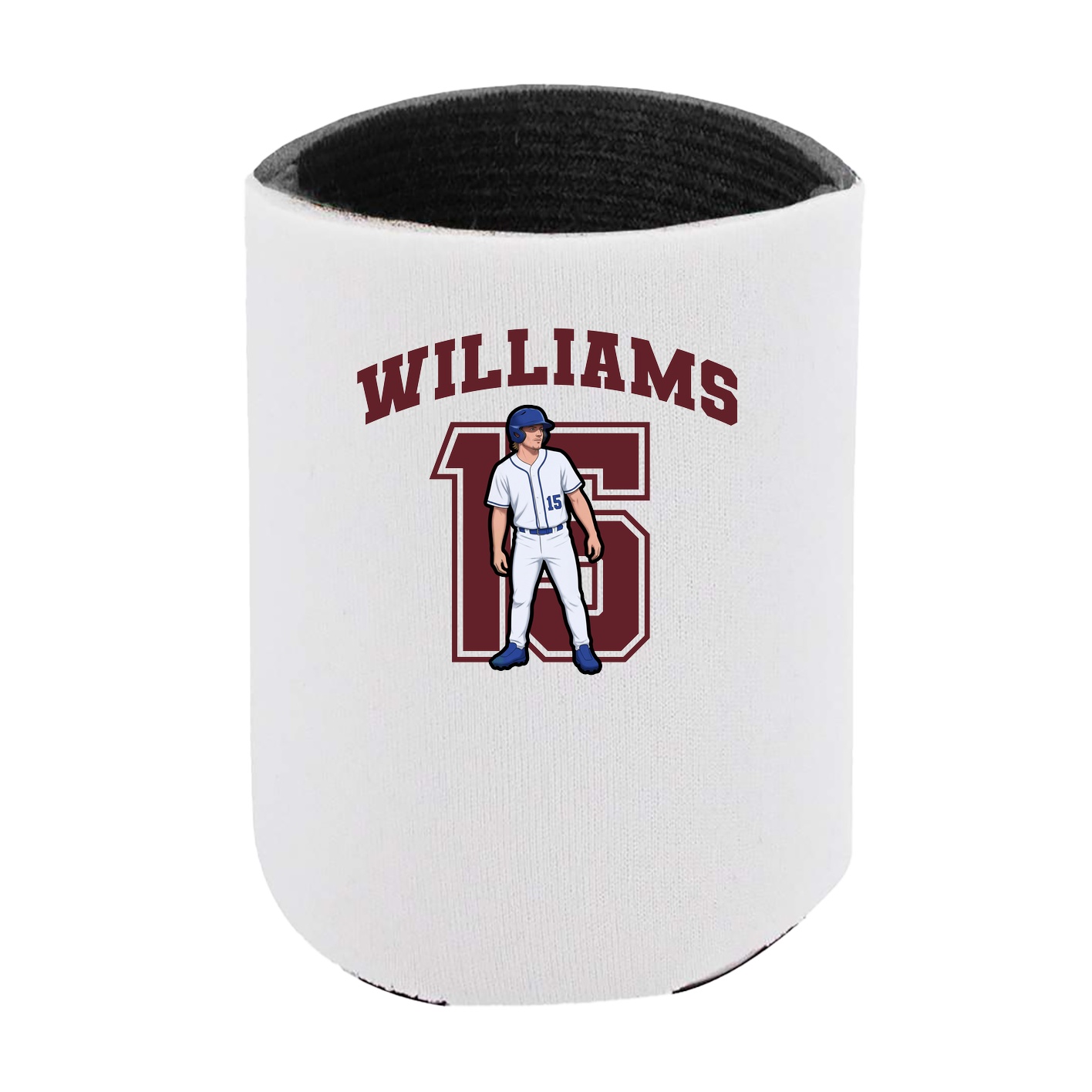 Can Holder — Number in White