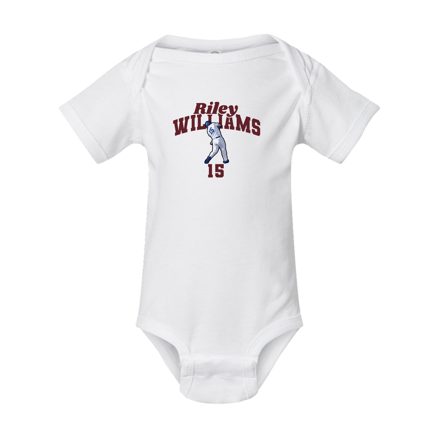 Baby Onesie — Signature Arch in White