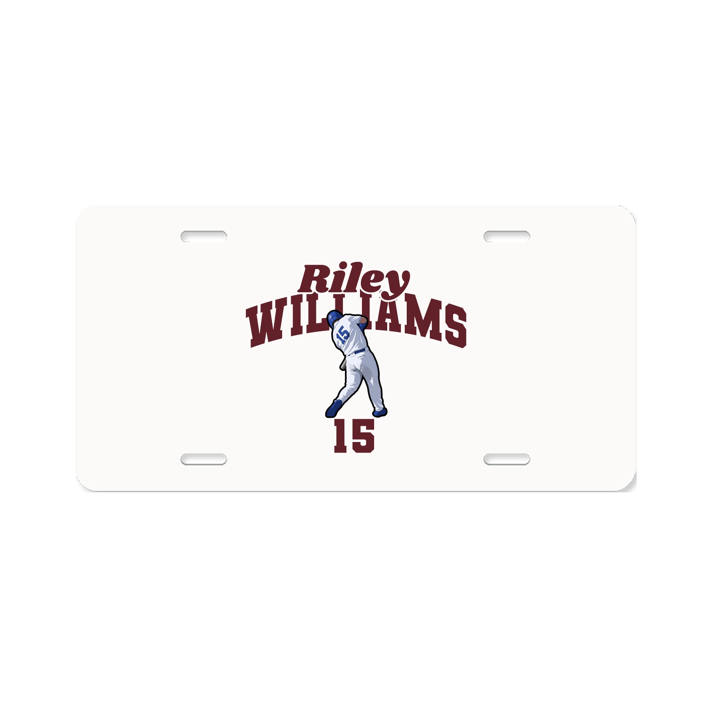 License Plate — Signature Arch in Classic