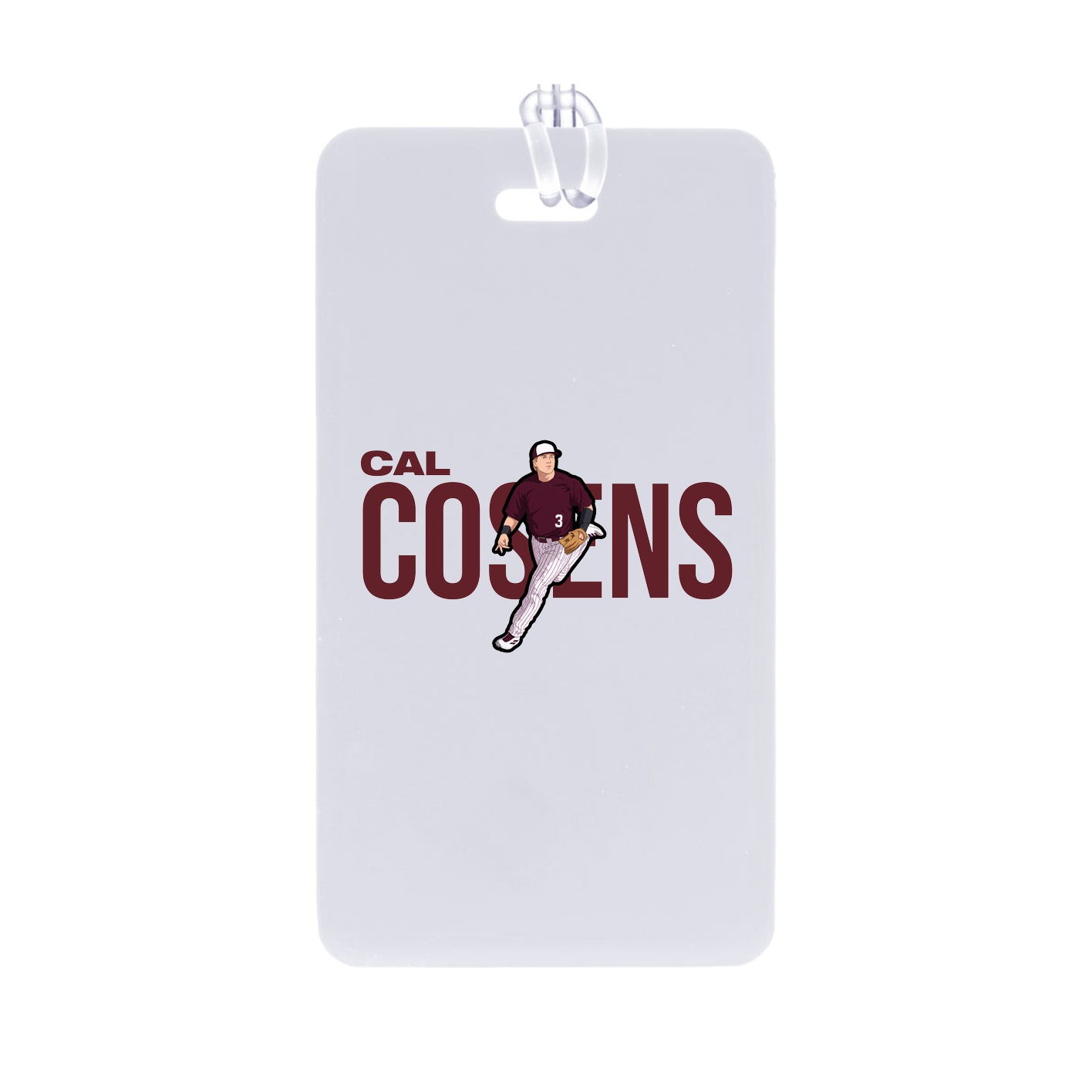Bag Tag — Player Name in Classic