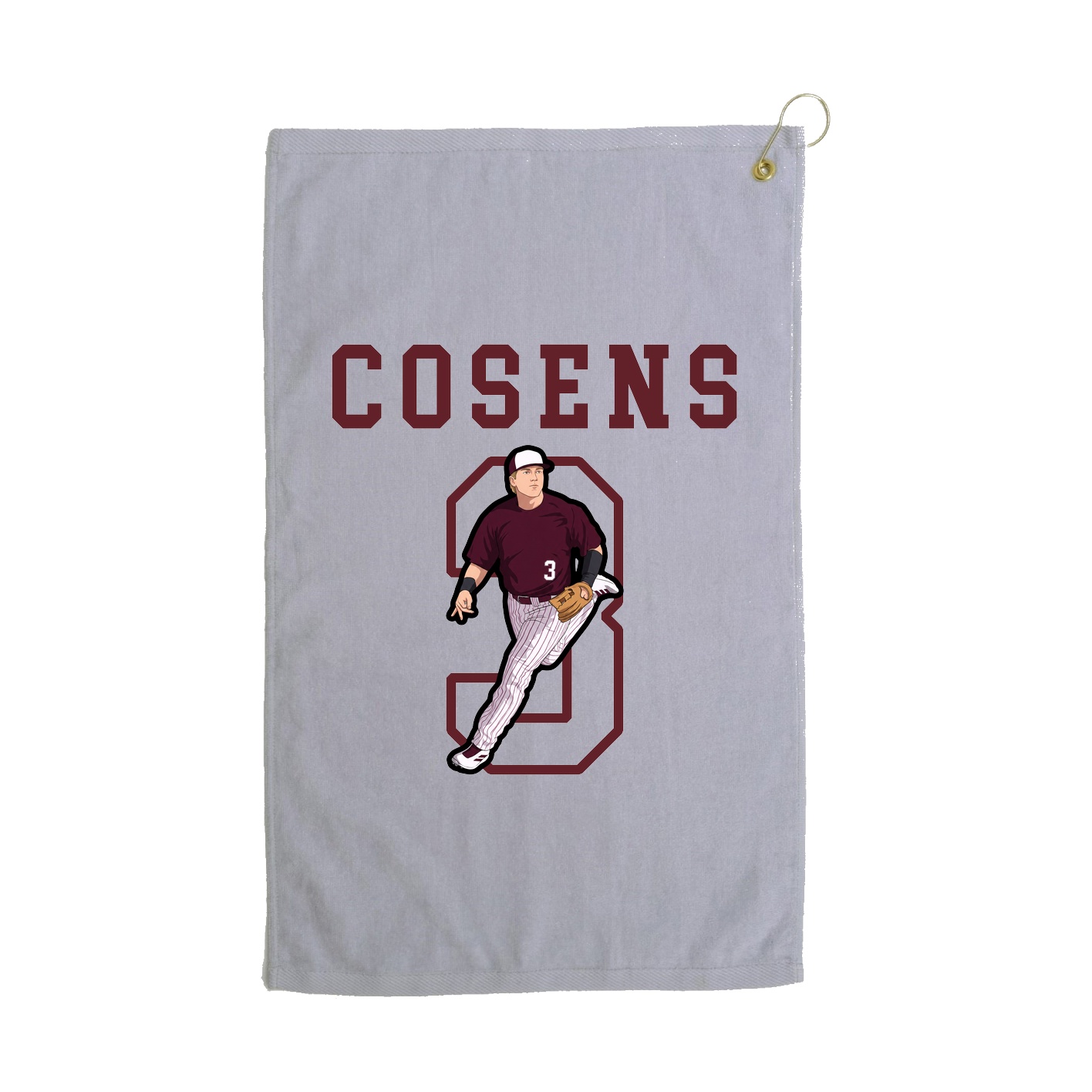 Golf Towel — Shirsey in Grey