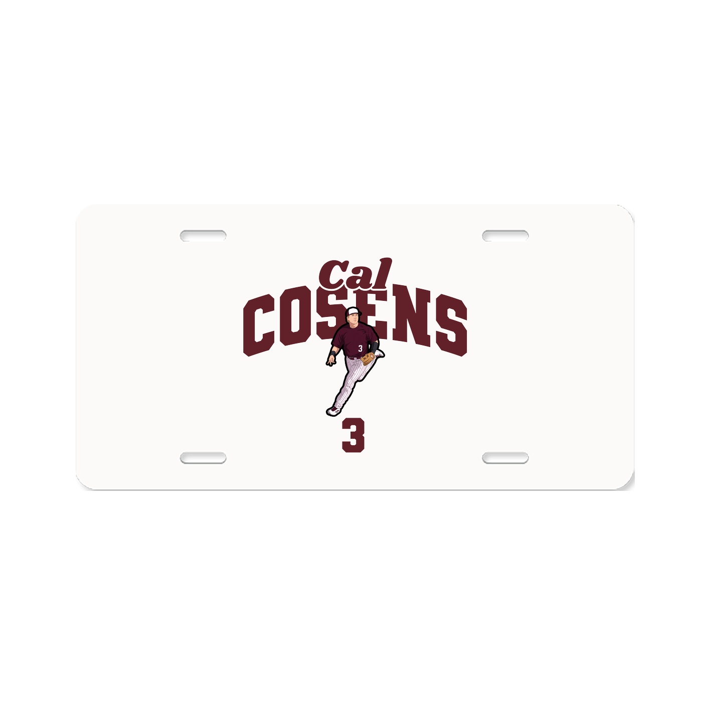 License Plate — Signature Arch in Classic