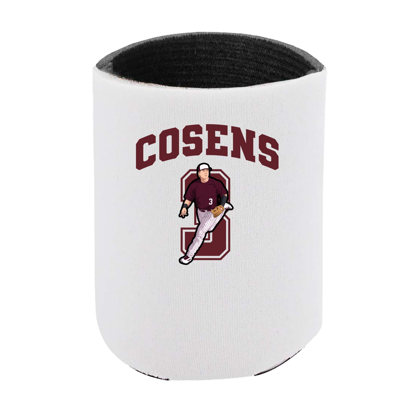 Can Holder — Number in White