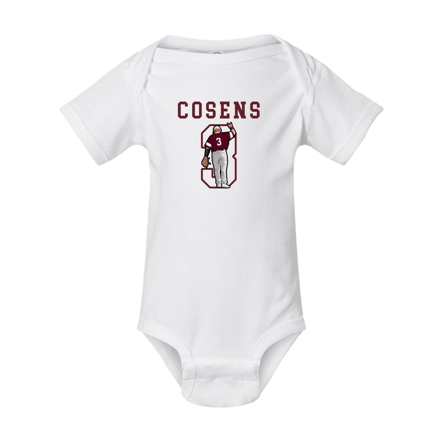 Baby Onesie — Shirsey in White
