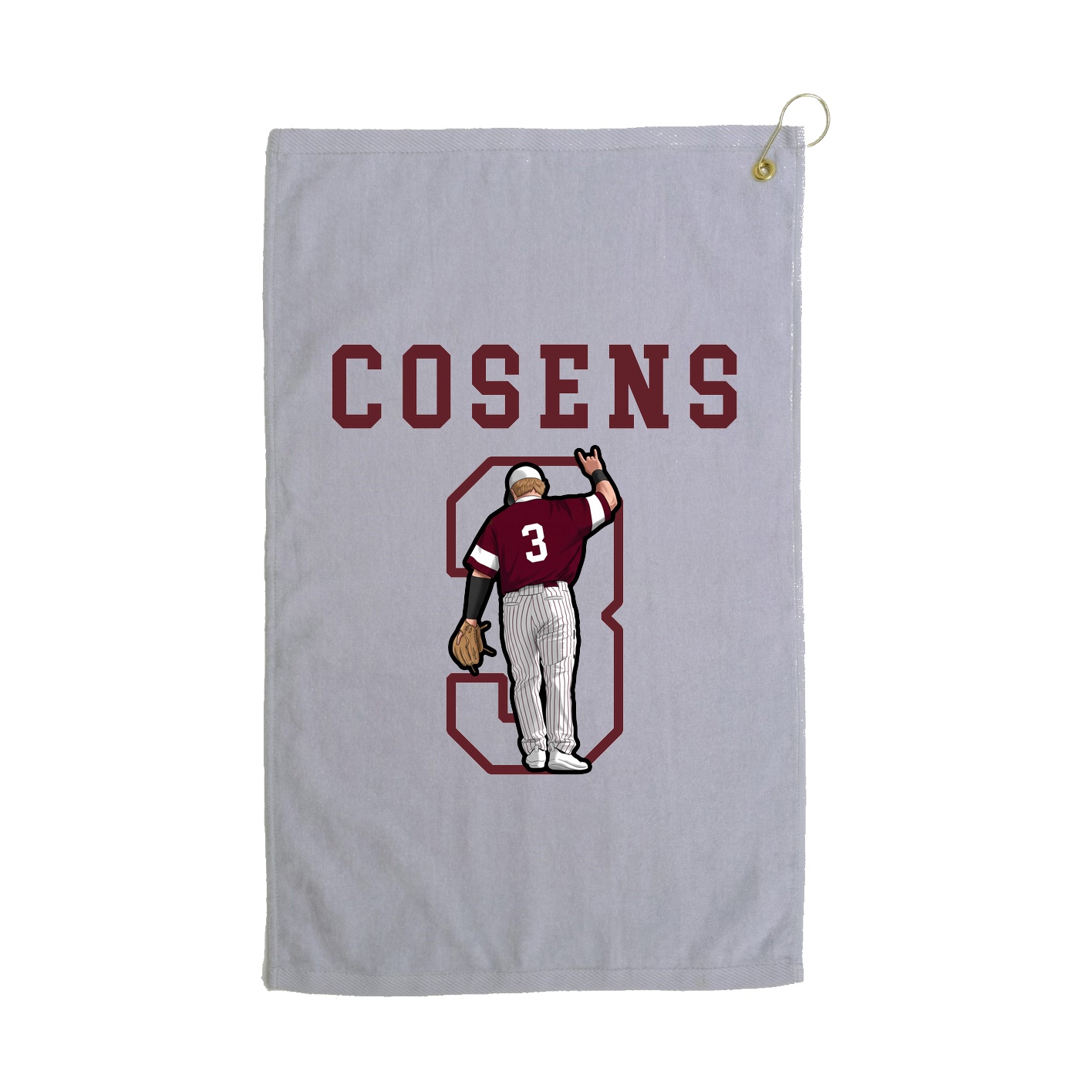 Golf Towel — Shirsey in Grey