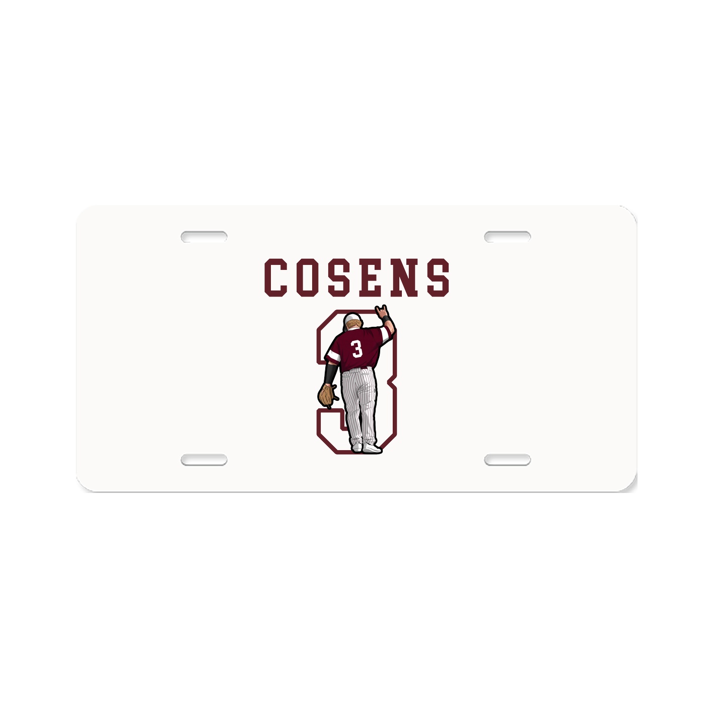 License Plate — Shirsey in Classic