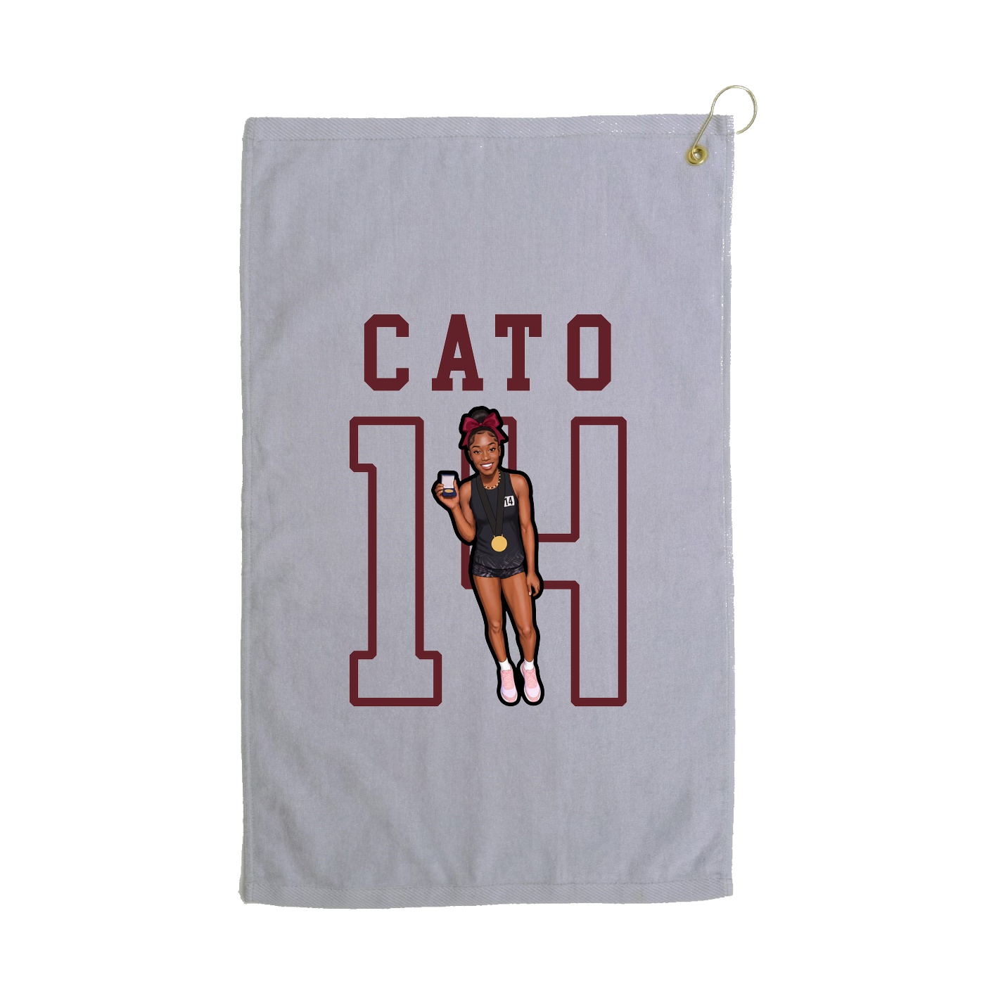 Golf Towel — Shirsey in Grey