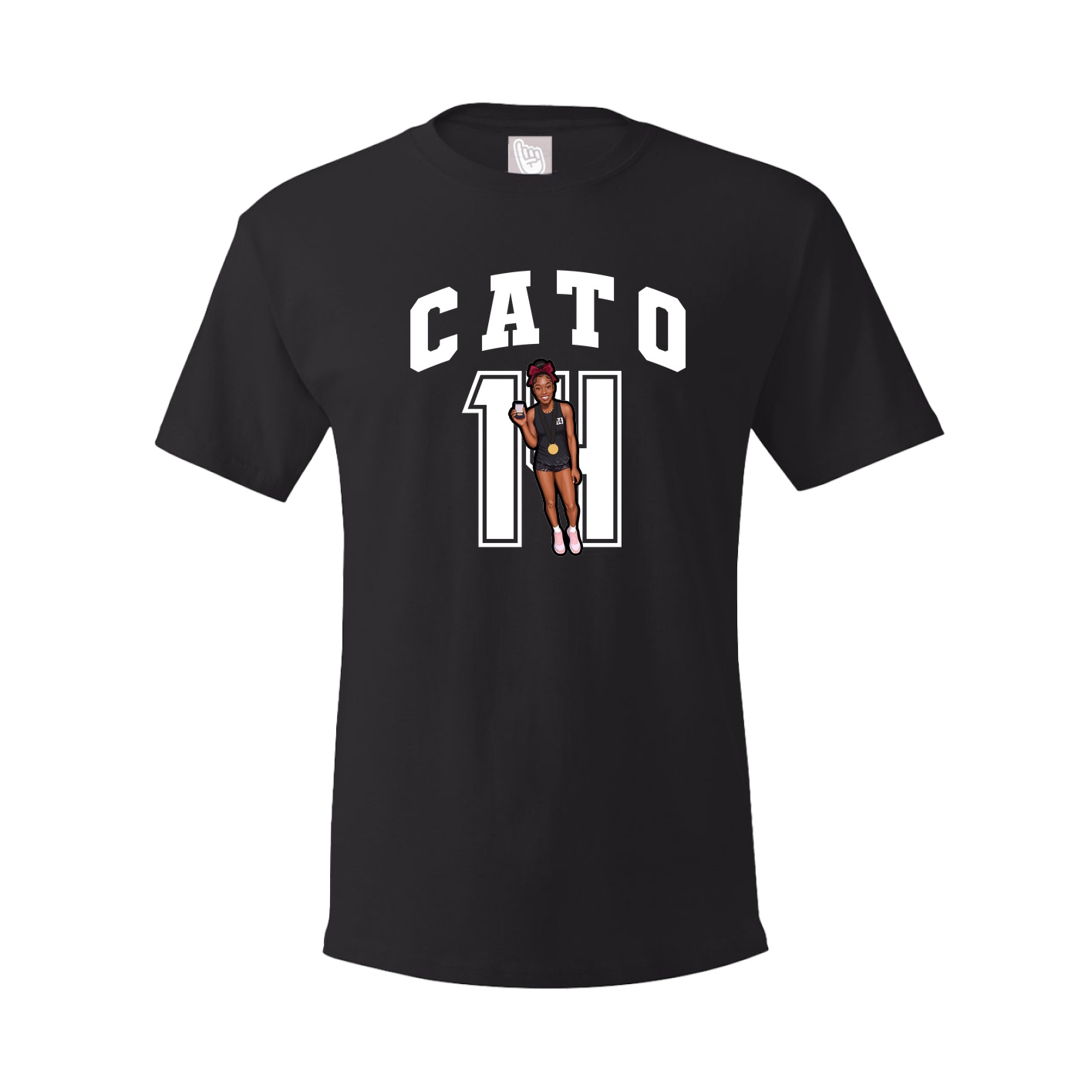 Tee — Number in Black