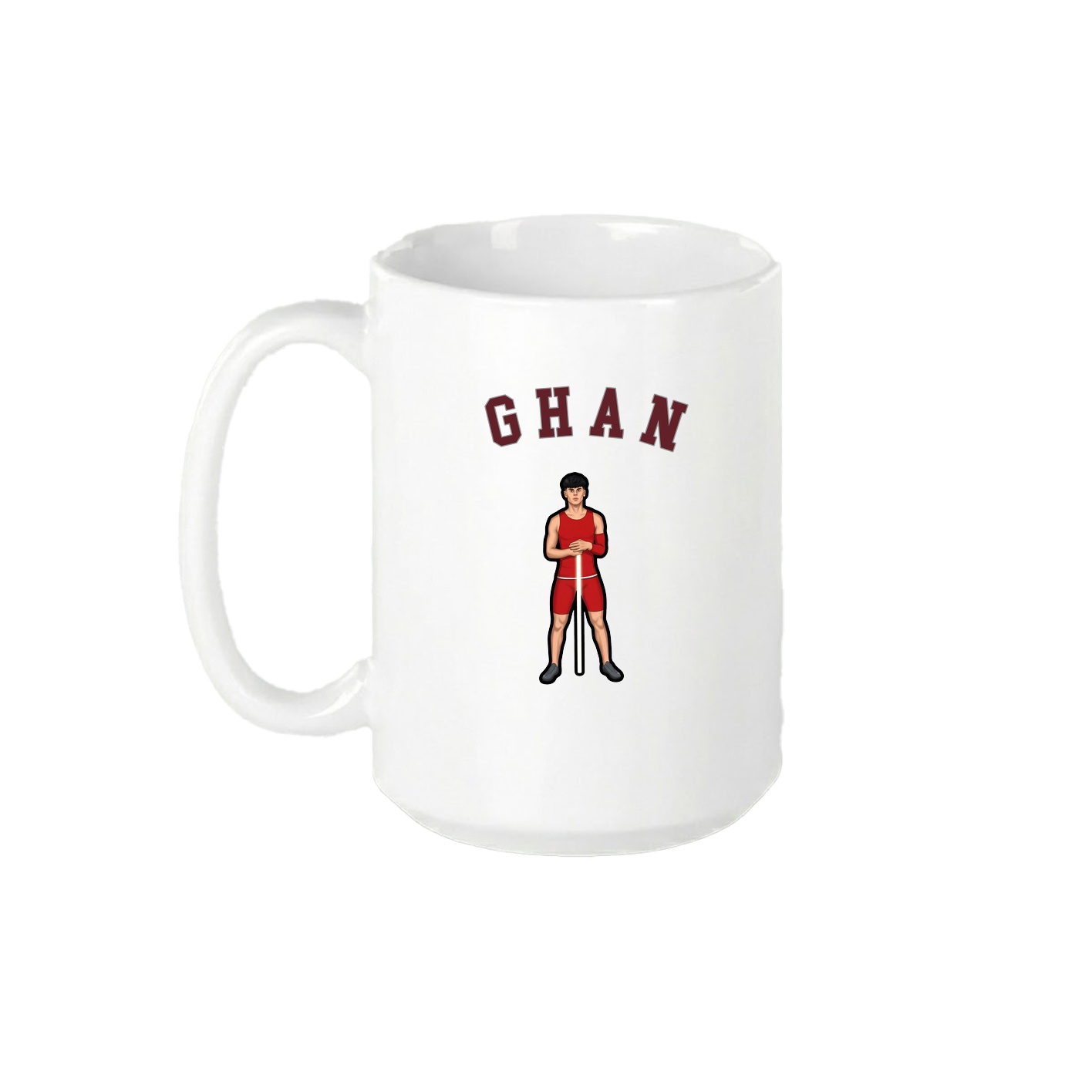 15oz Coffee Mug — Shirsey Arch in White