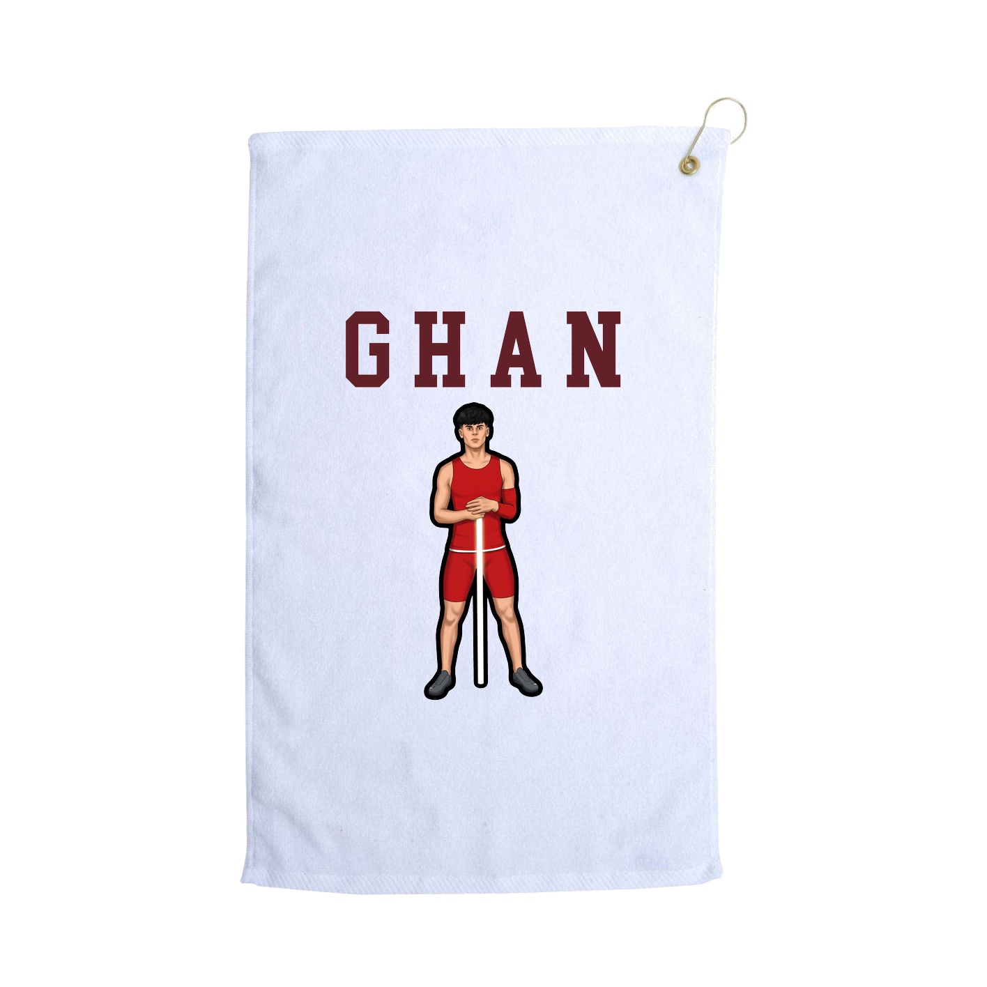 Golf Towel — Shirsey in White
