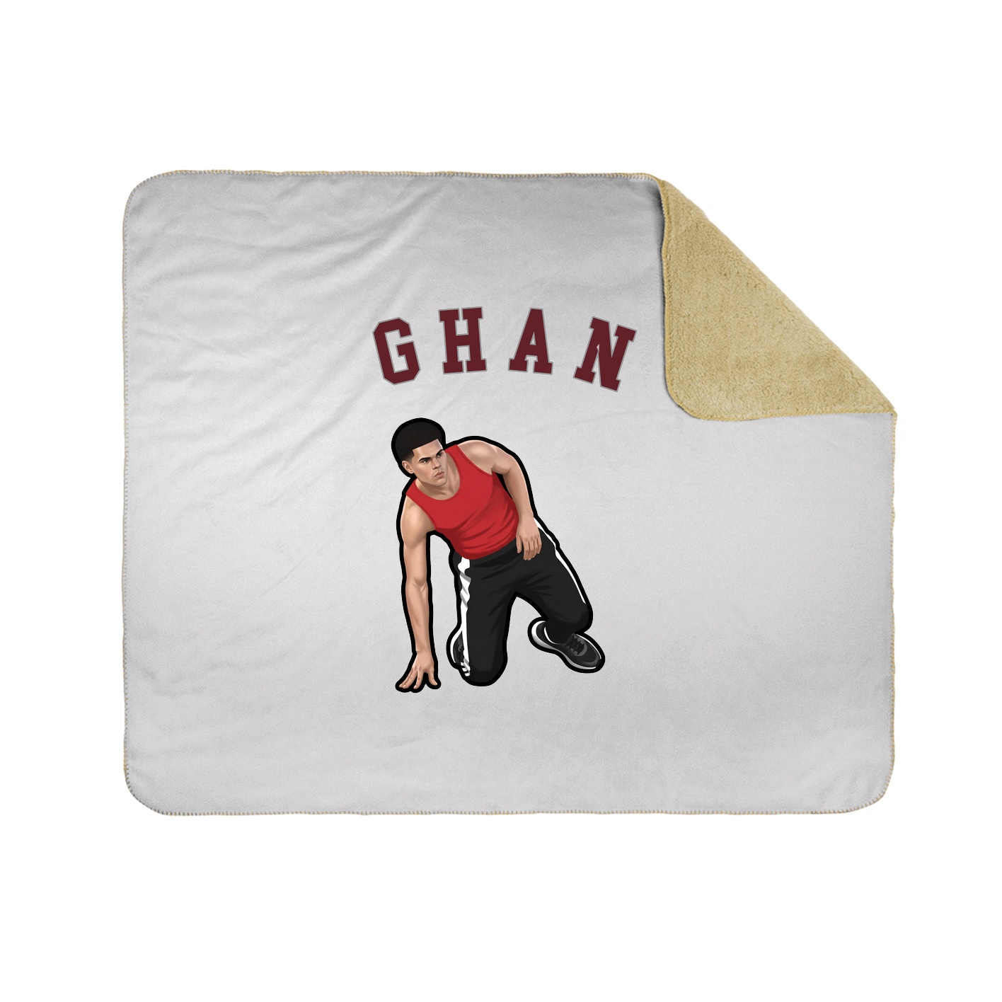 Throw Blanket — Shirsey Arch in White