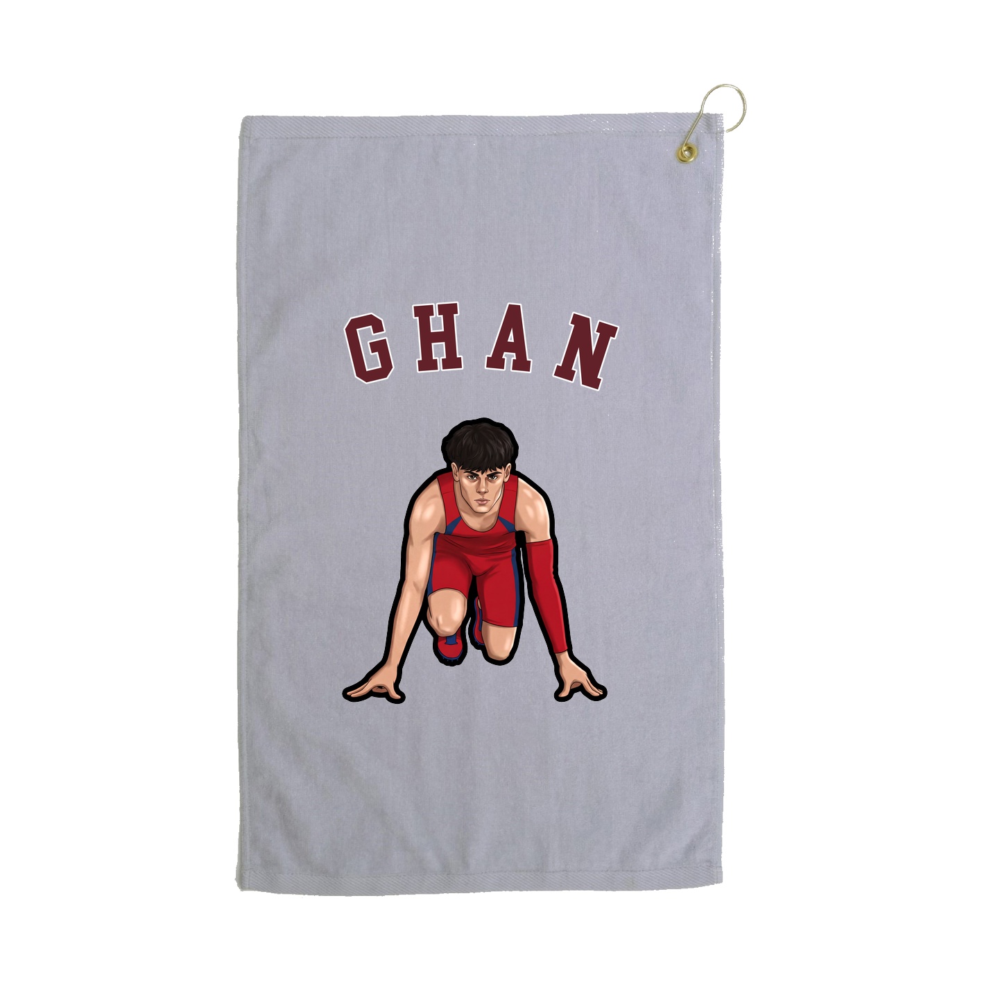 Golf Towel — Shirsey Arch in Grey