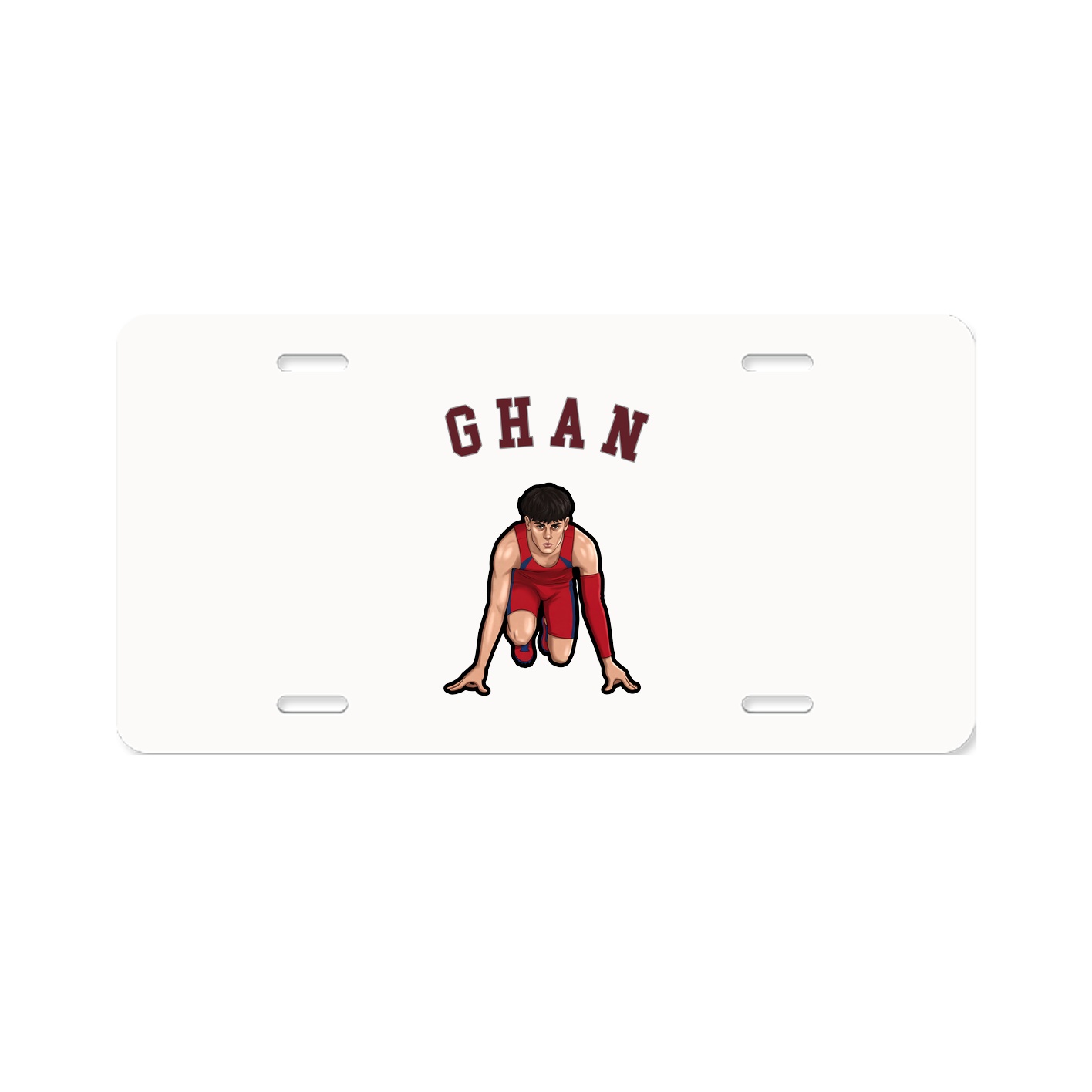 License Plate — Shirsey Arch in Classic