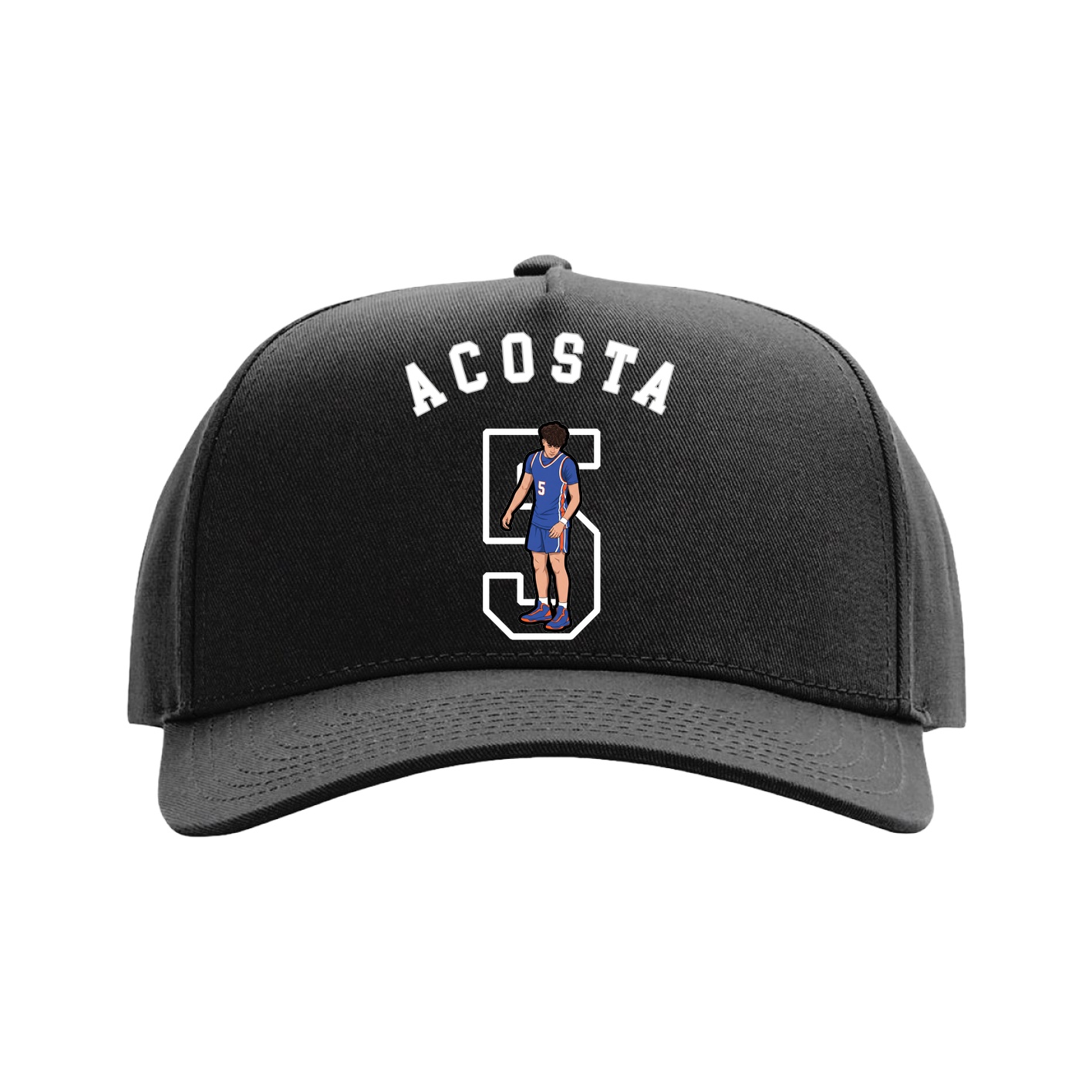 Full Fabric Five-Panel Champ Cap