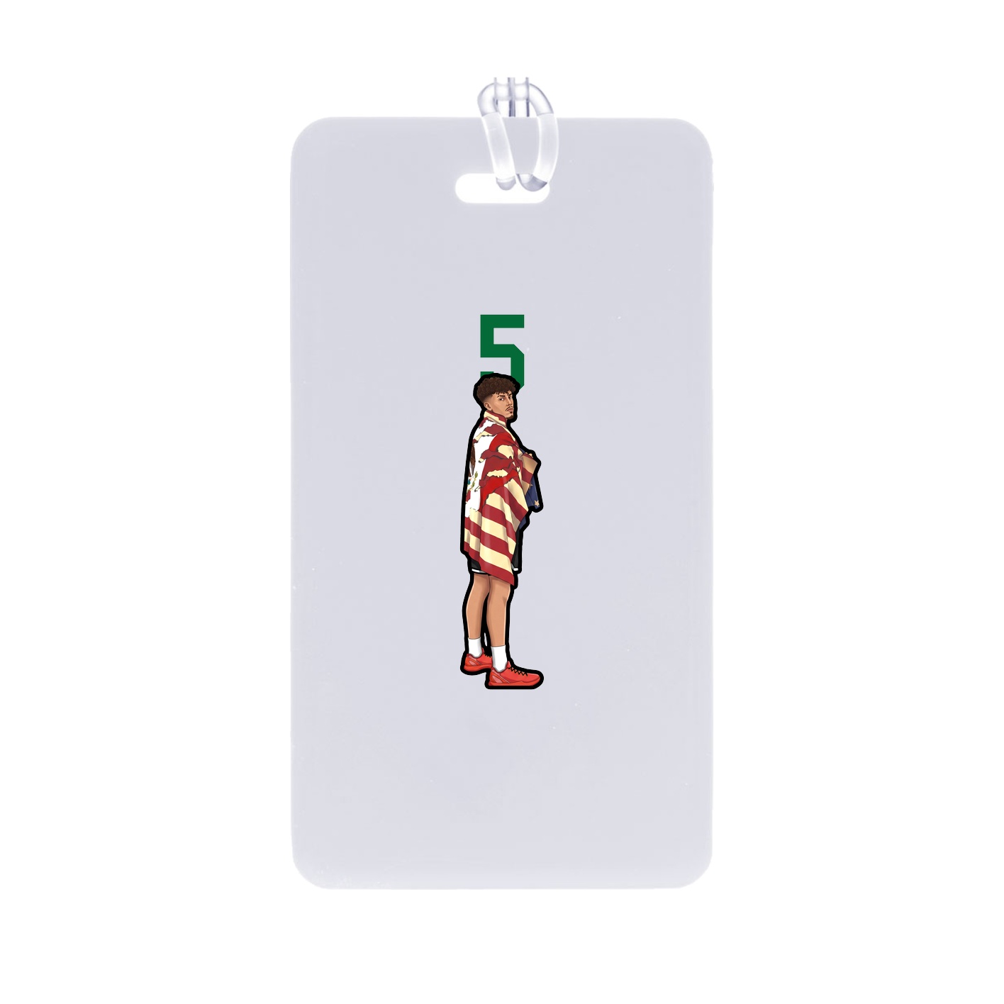 Bag Tag — Number Top in Classic