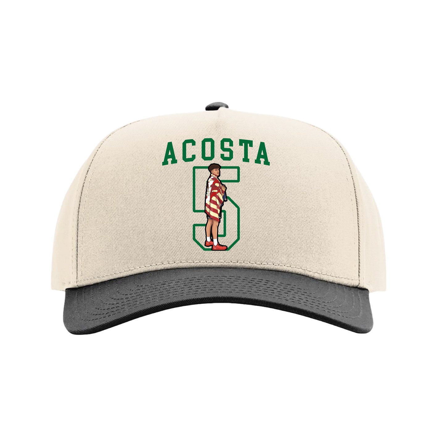 Full Fabric Five-Panel Champ Cap