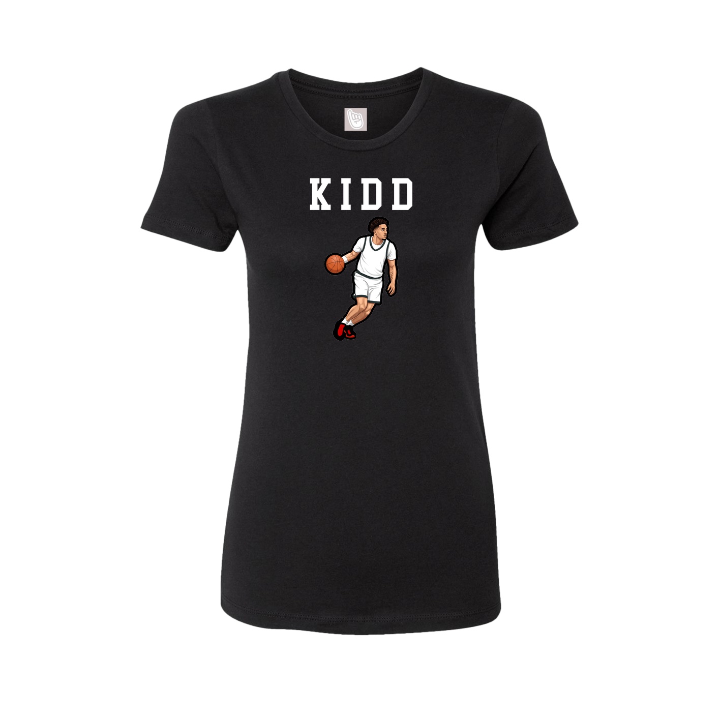 Fitted Women's Tee — Shirsey in Black
