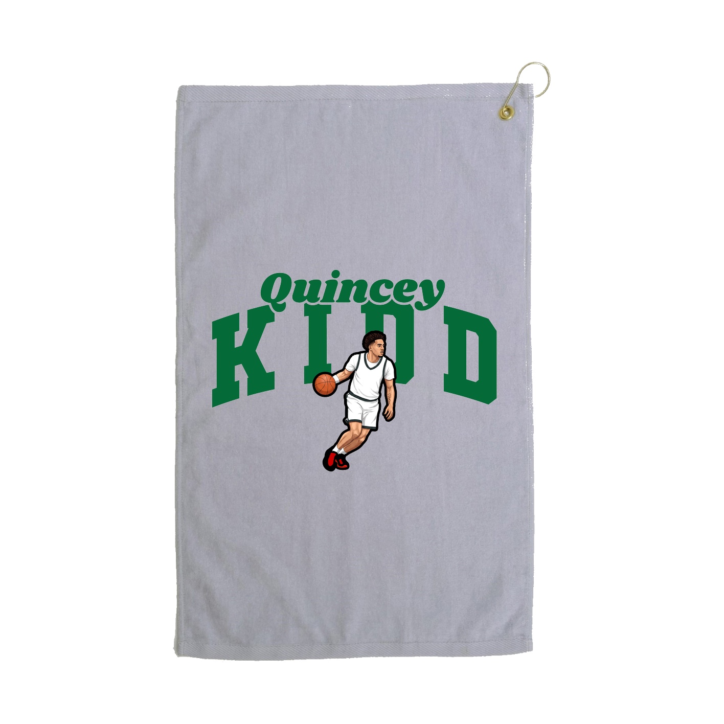 Golf Towel — Signature Arch in Grey