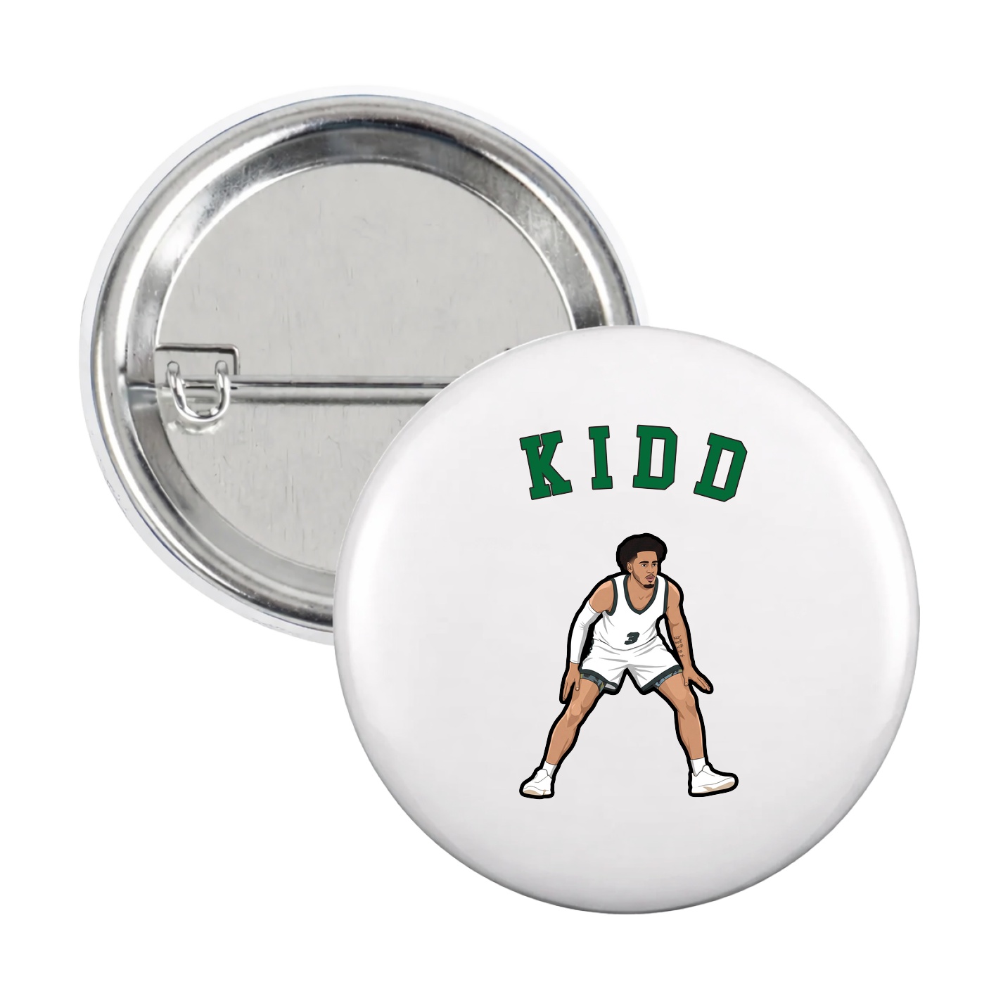 Game Day Button — Shirsey Arch in White