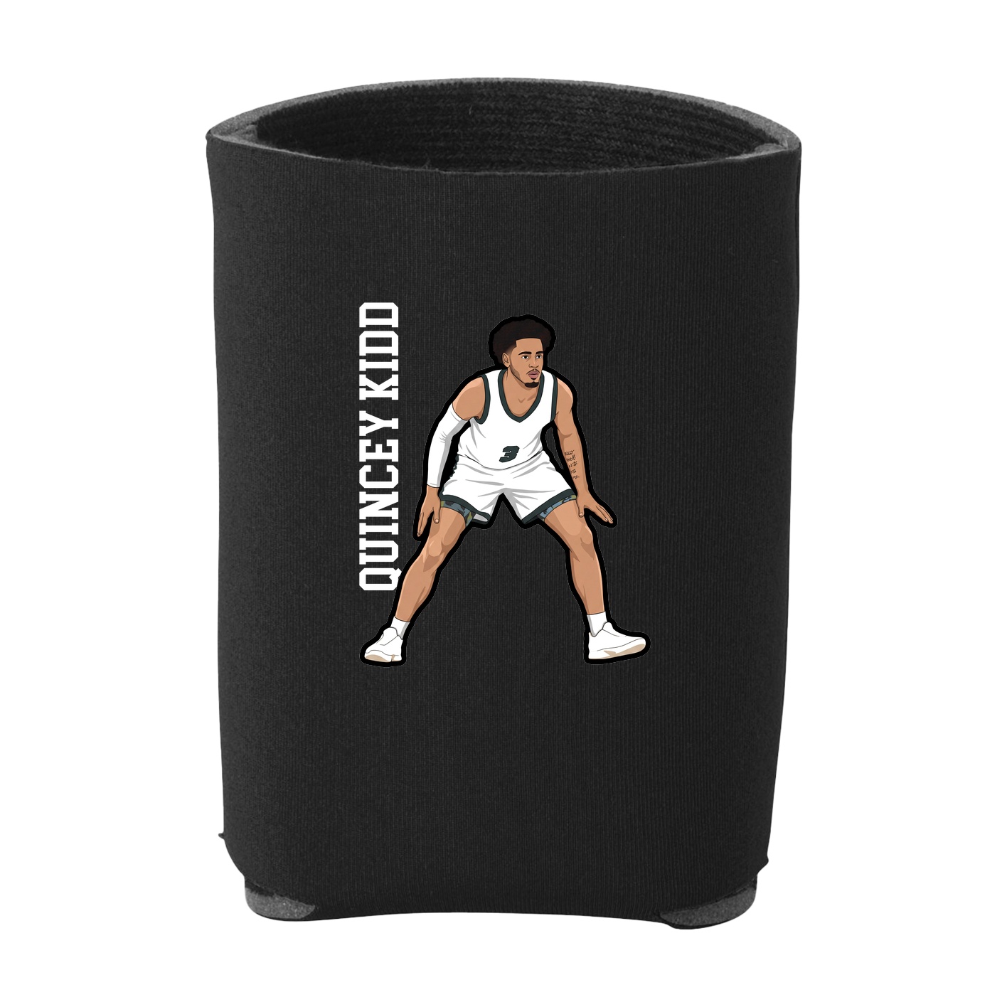 Can Holder — Name Vertical in Black