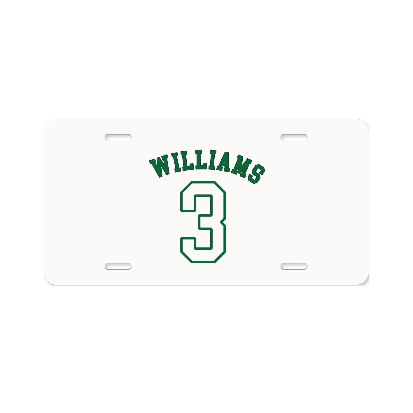 License Plate — Shirsey Arch in Classic