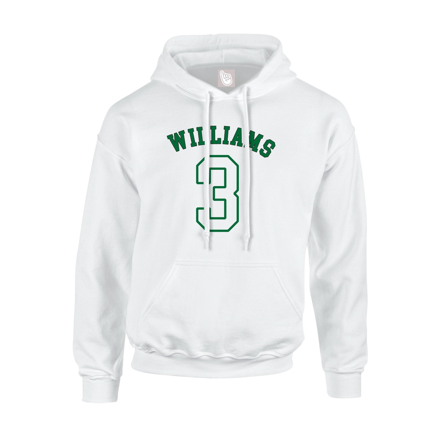 Hoodie — Shirsey Arch in White