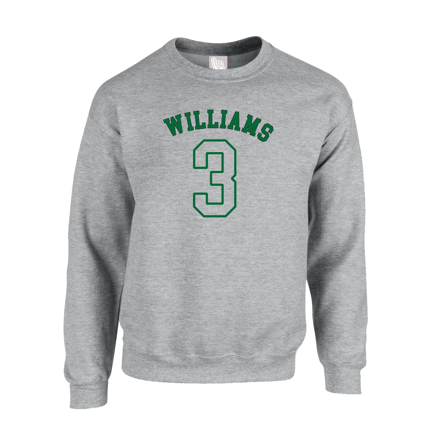 Fleece Crew — Shirsey Arch in Grey