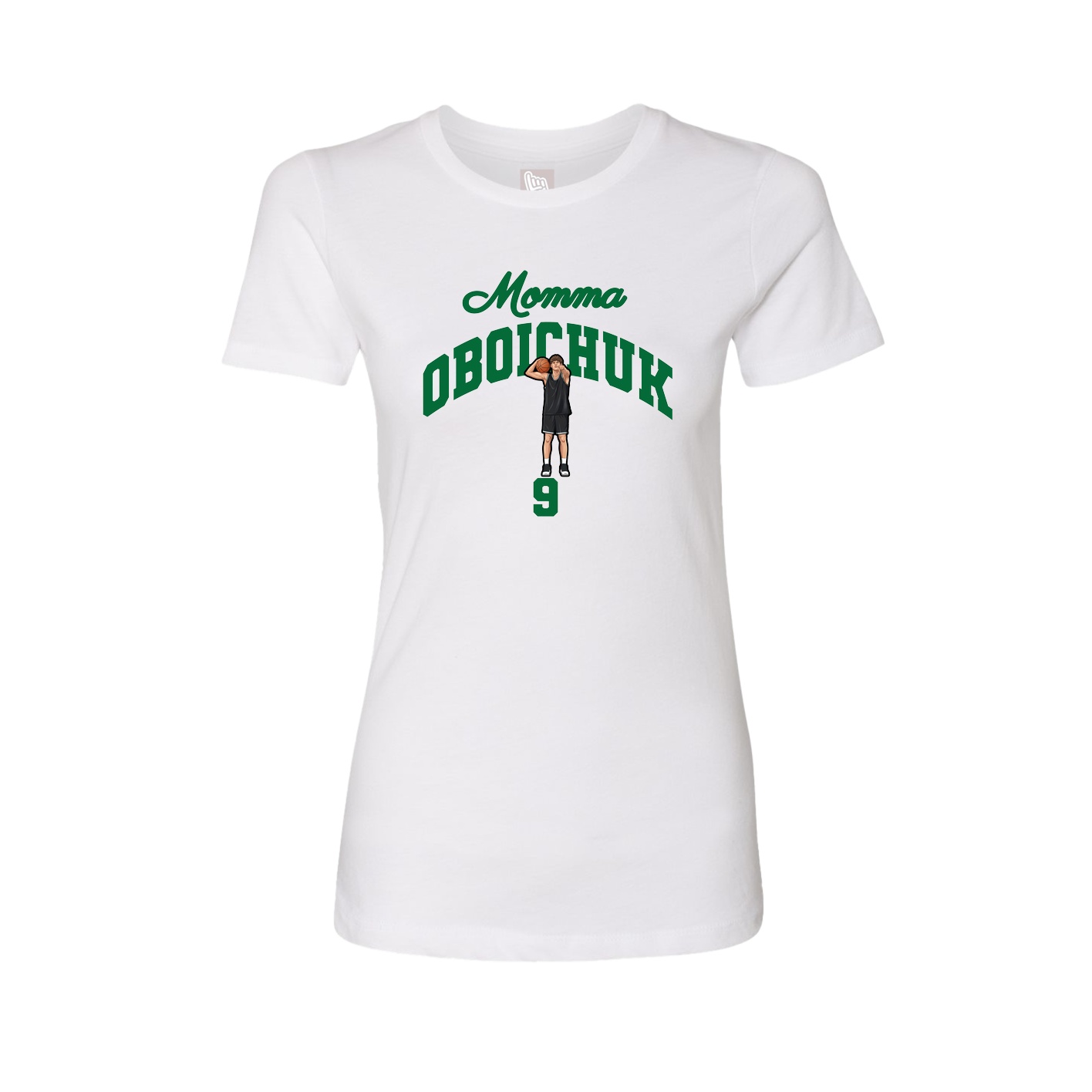 Womens Tee — Mothers Day Arch in White